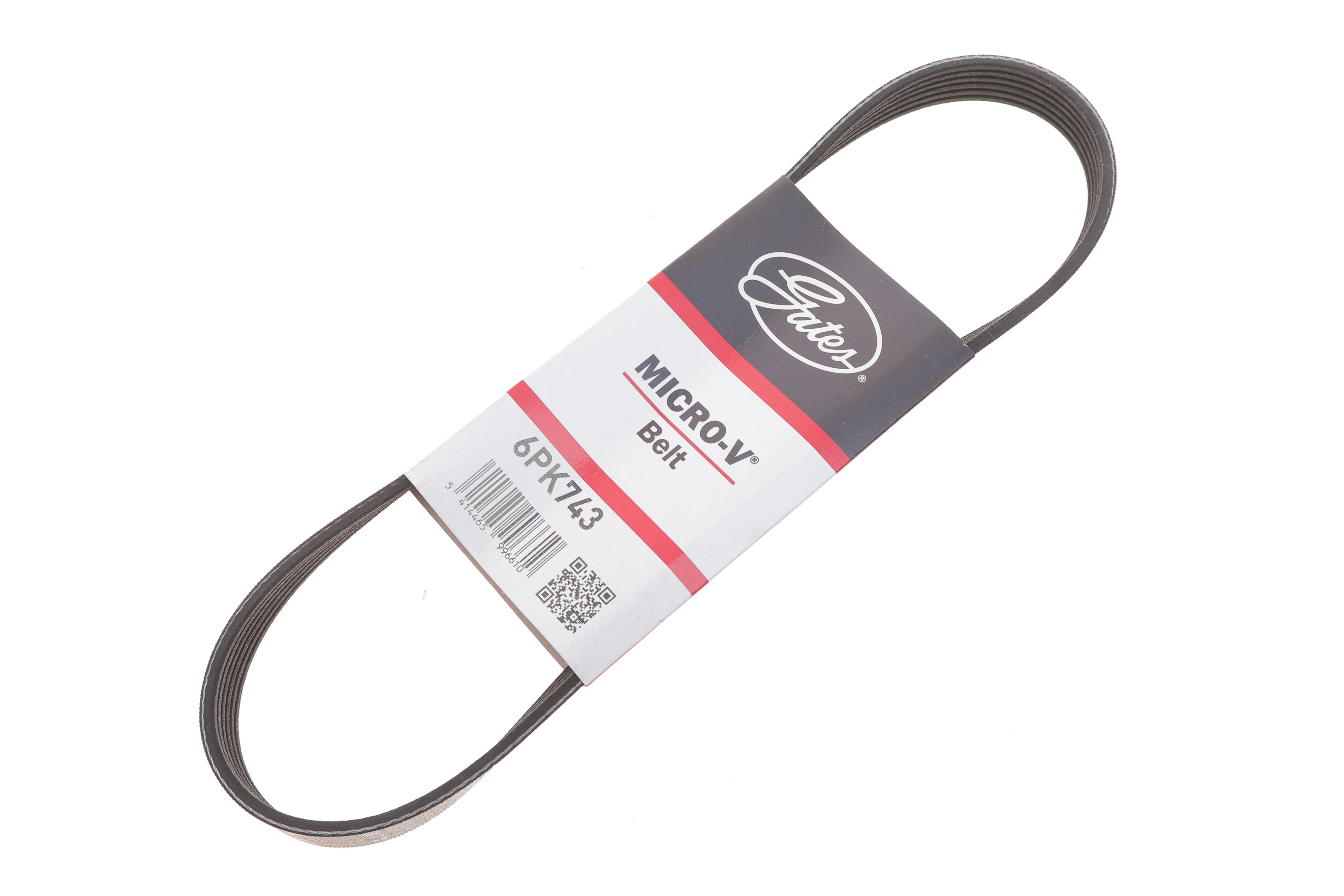 Ремінь генератора VW Caddy III 1.4/1.6 04-/Golf/Polo 1.2/1.4TSI 12-/Audi A3 1.2/1.4TFSI 13- (6PK743)