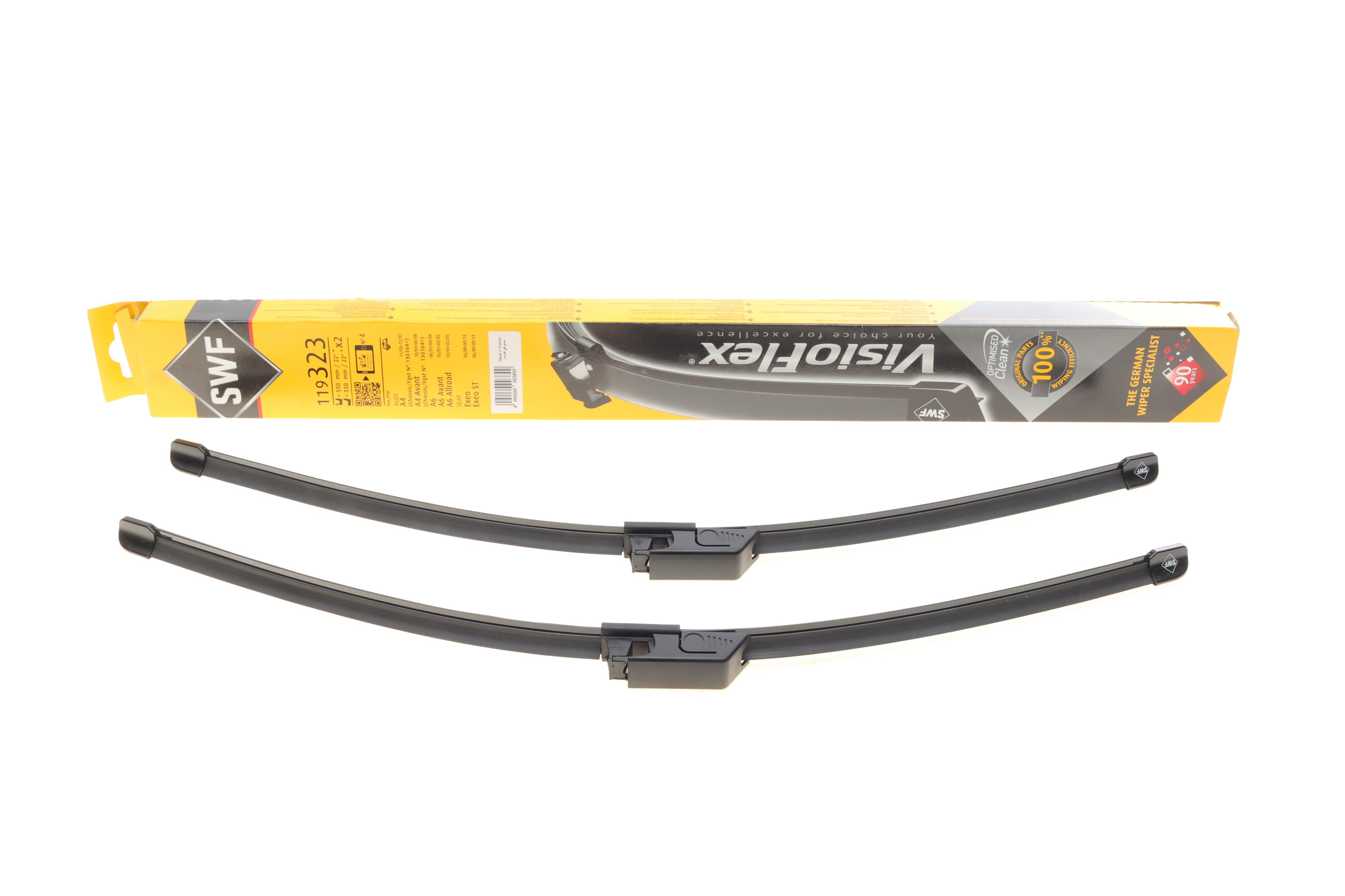 Щітки склоочисника (550/550мм) Audi A4/A6 97-08 (безкаркасна)