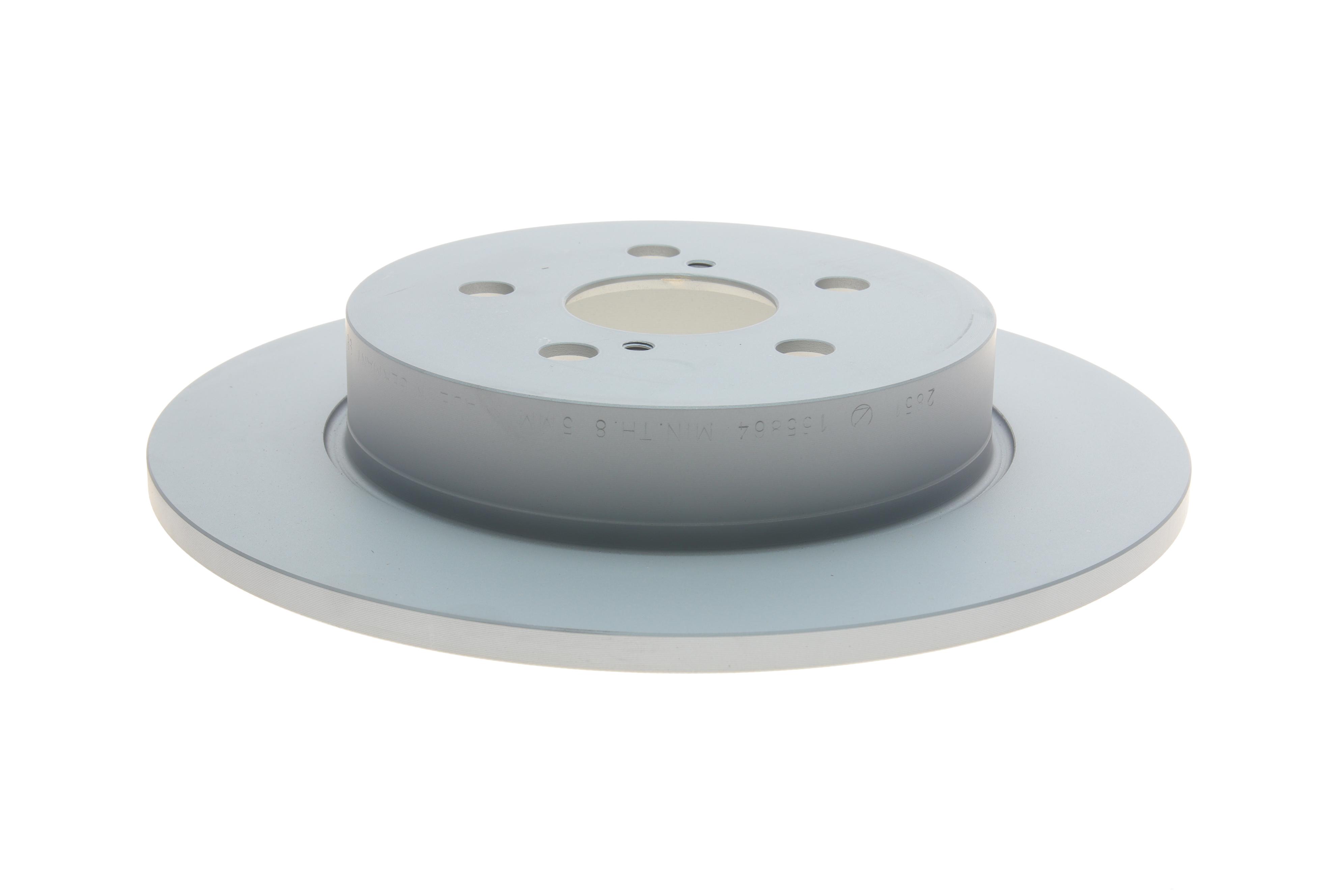 Диск гальмівний (задній) Toyota Yaris 20- (274x10) (повний) (з покриттям)