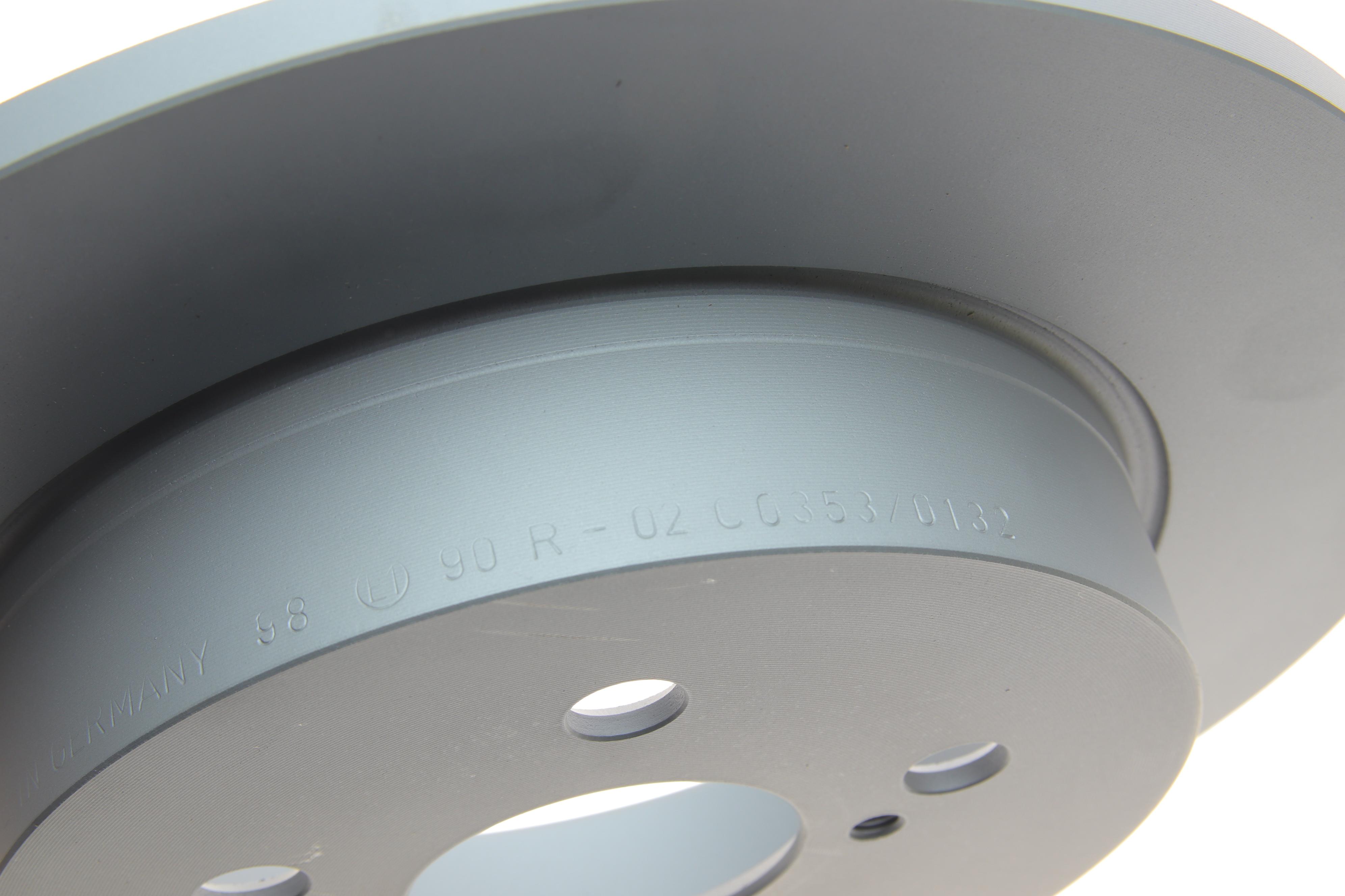 Диск гальмівний (задній) Toyota Yaris 20- (274x10) (повний) (з покриттям)