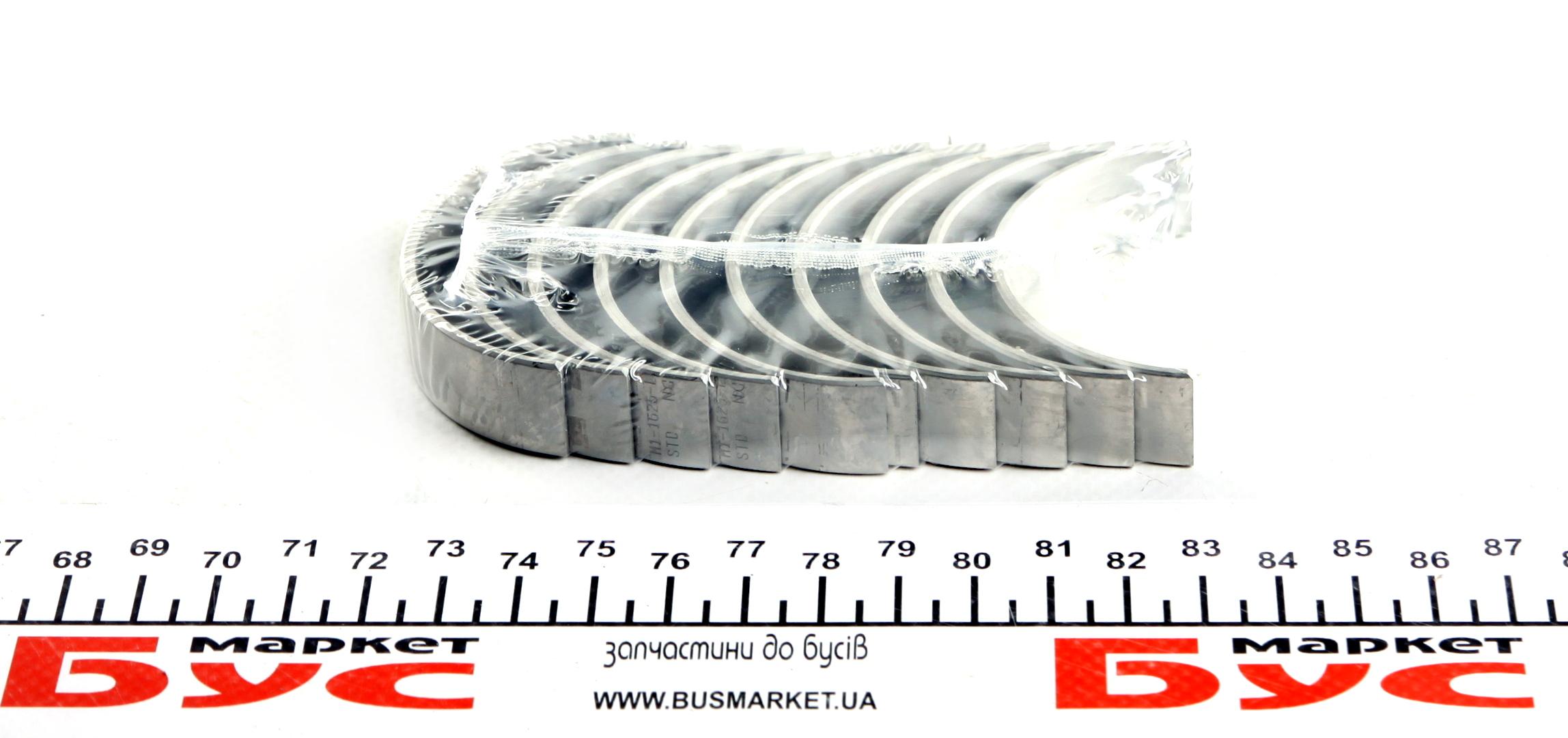 Вкладиші корінні Opel Combo 1.7DI/DTI/CDTI 01- (STD)