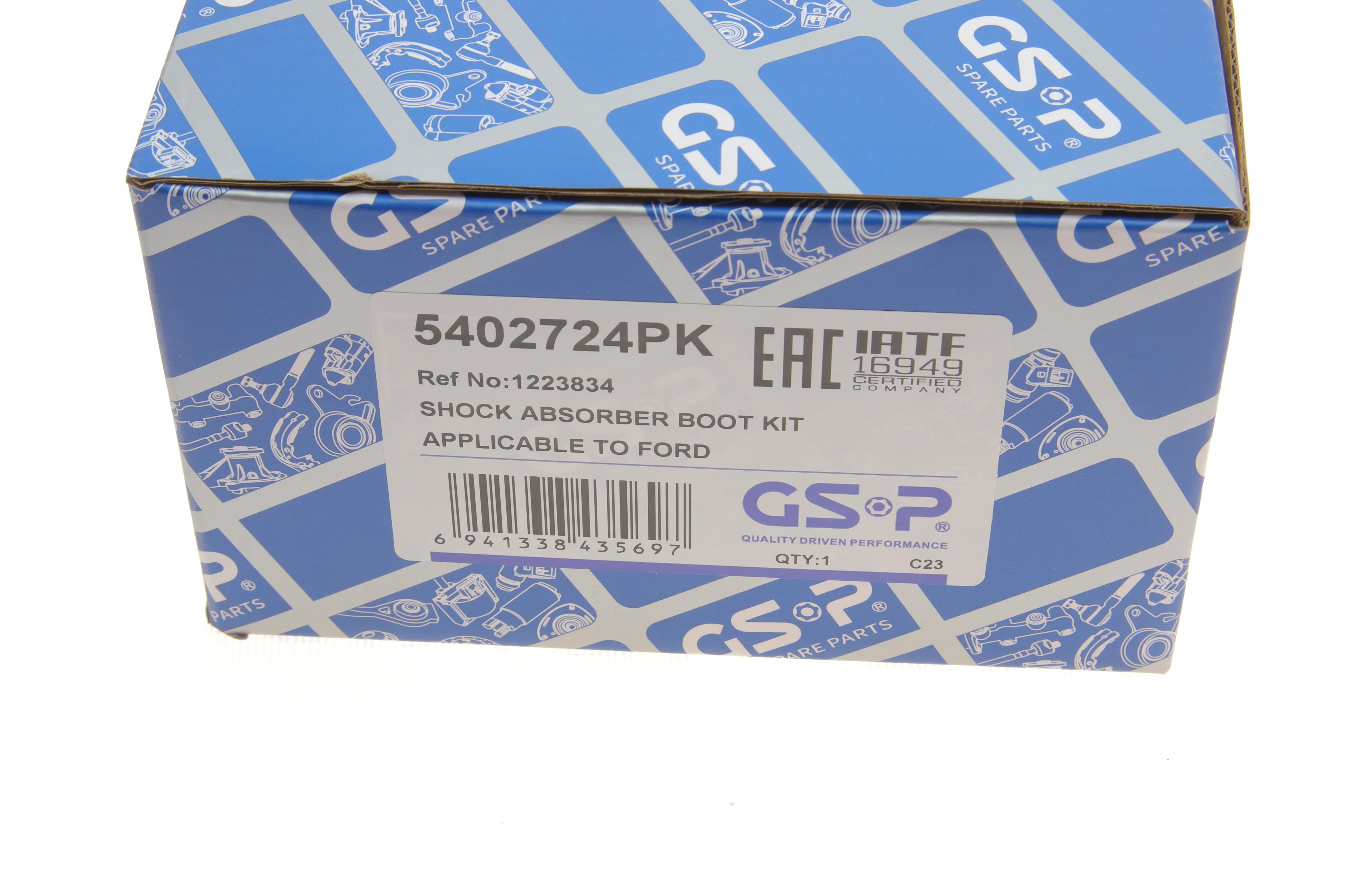 Пильник + відбійник амортизатора (переднього) Ford Kuga/Focus 08- (к-кт 2 шт.)