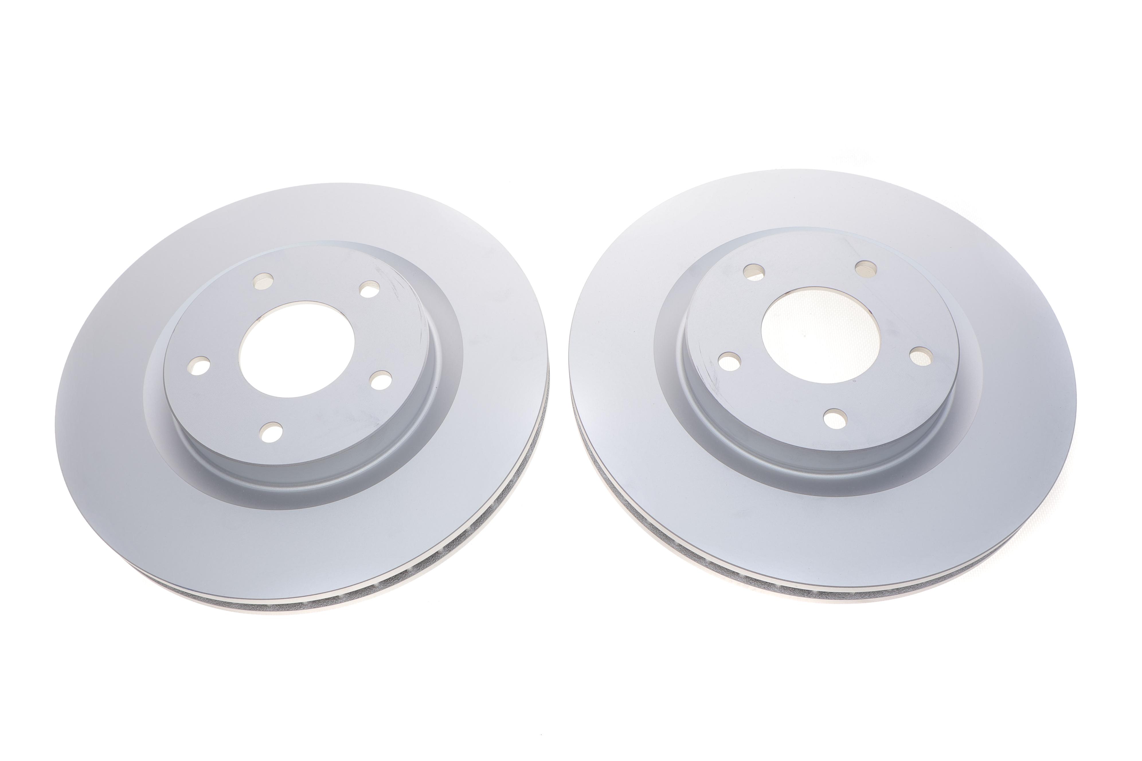 Диск гальмівний (передній) Nissan X-Trail/Qashqai 07-13/Juke 112-19 (295.5x26) (з покр.) (вент.)