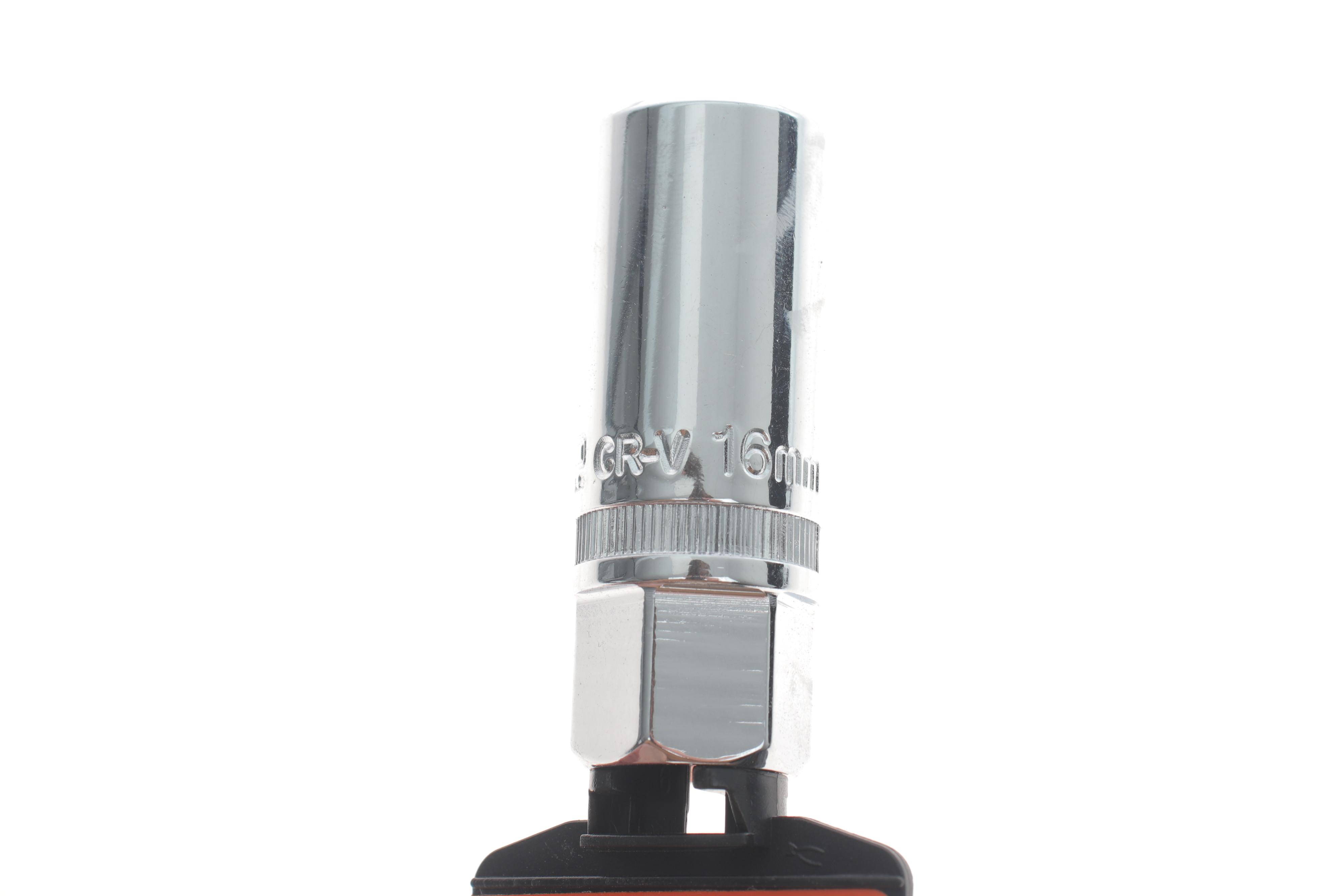 Головка свічкова 1/2" 16 мм (хромована)