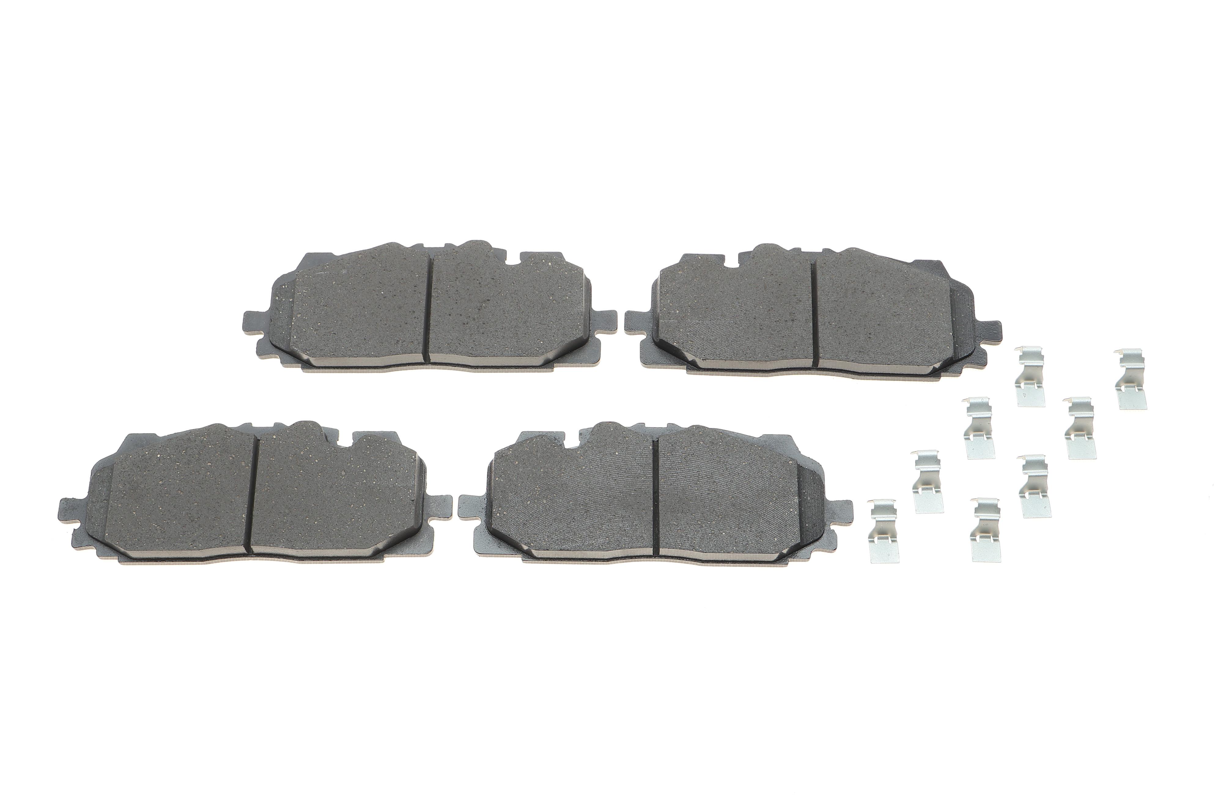 Колодки гальмівні (передні) Audi A4/A5/Q5/Q7 15-/ A6/A7/A8/Q3/Q8/VW Touareg 17- (Akebono) ATE Ceramic