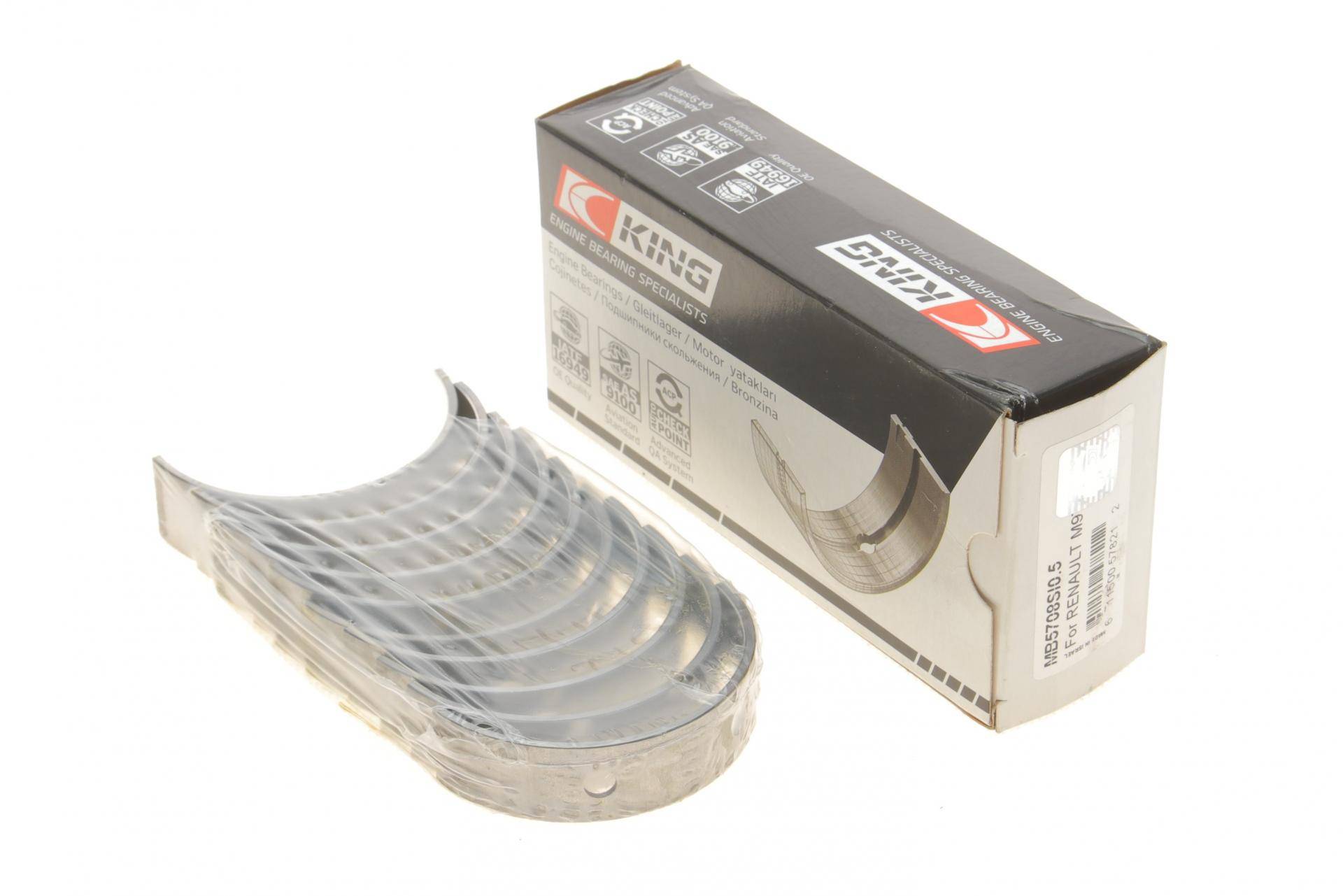 Вкладиші корінні Renault Master 2.3 dCi 11- (+0.50)