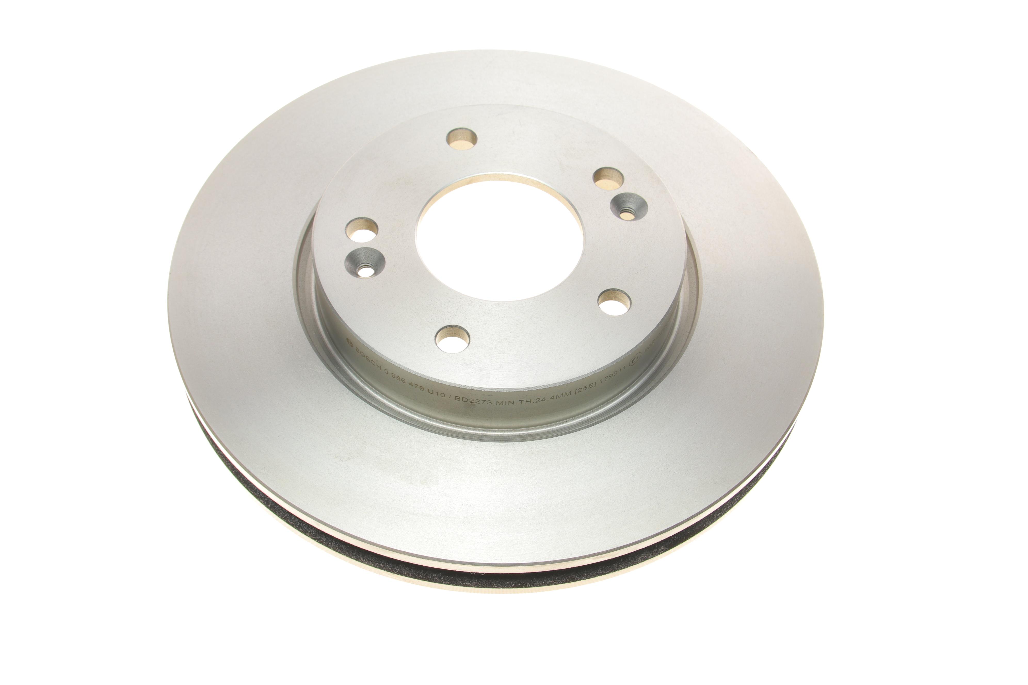 Диск тормозной (передний) Hyundai Tucson/i30 2.0 CRDi 04-/Kia Cee'd 06- (280x26) (с покр.) (вент.)