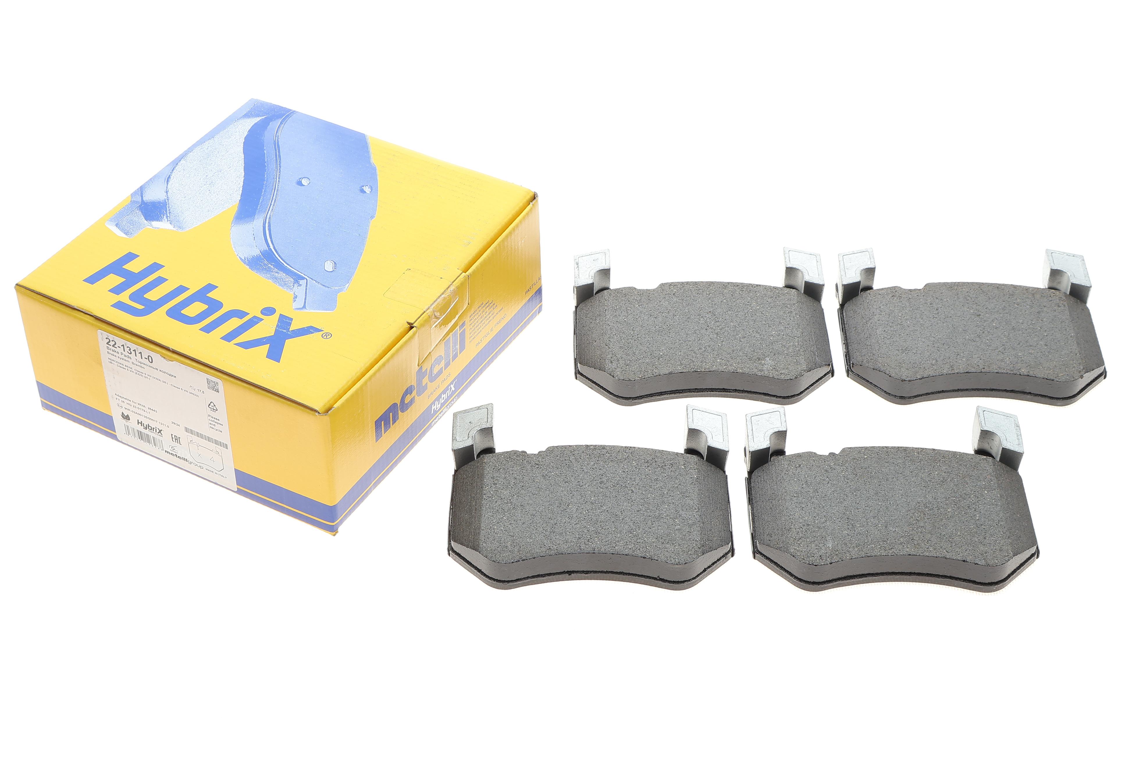 Колодки гальмівні (передні) MB S-class (W223/V223/Z223) 20-/GLC (X254) 22-