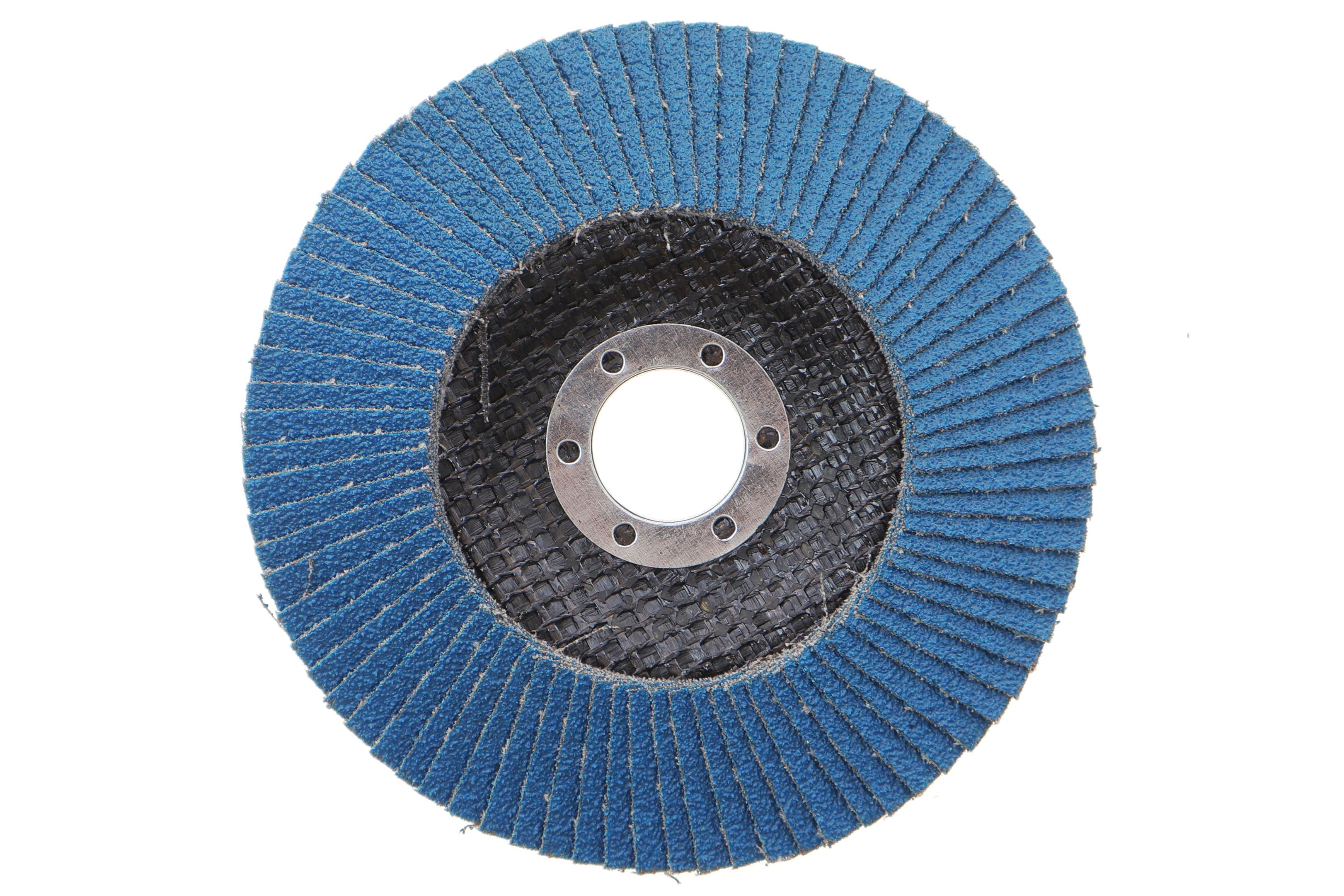 Круг зачисний/пелюстковий 125x22,23 мм/G80 RED STRIPE