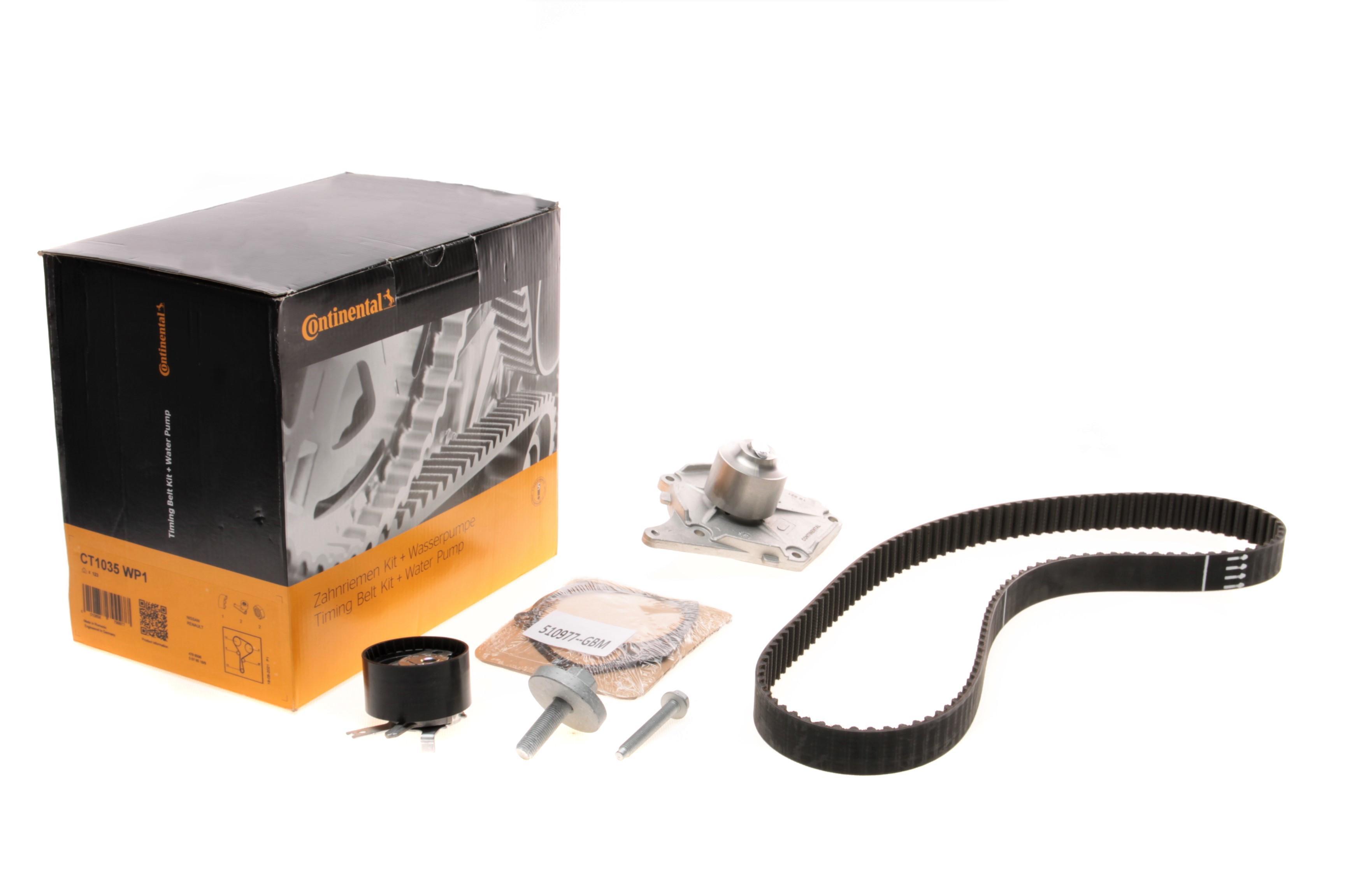 Комплект ГРМ + помпа Renault Clio/Kangoo/Megane/Scenic 1.5dCi 01- (27x123z)