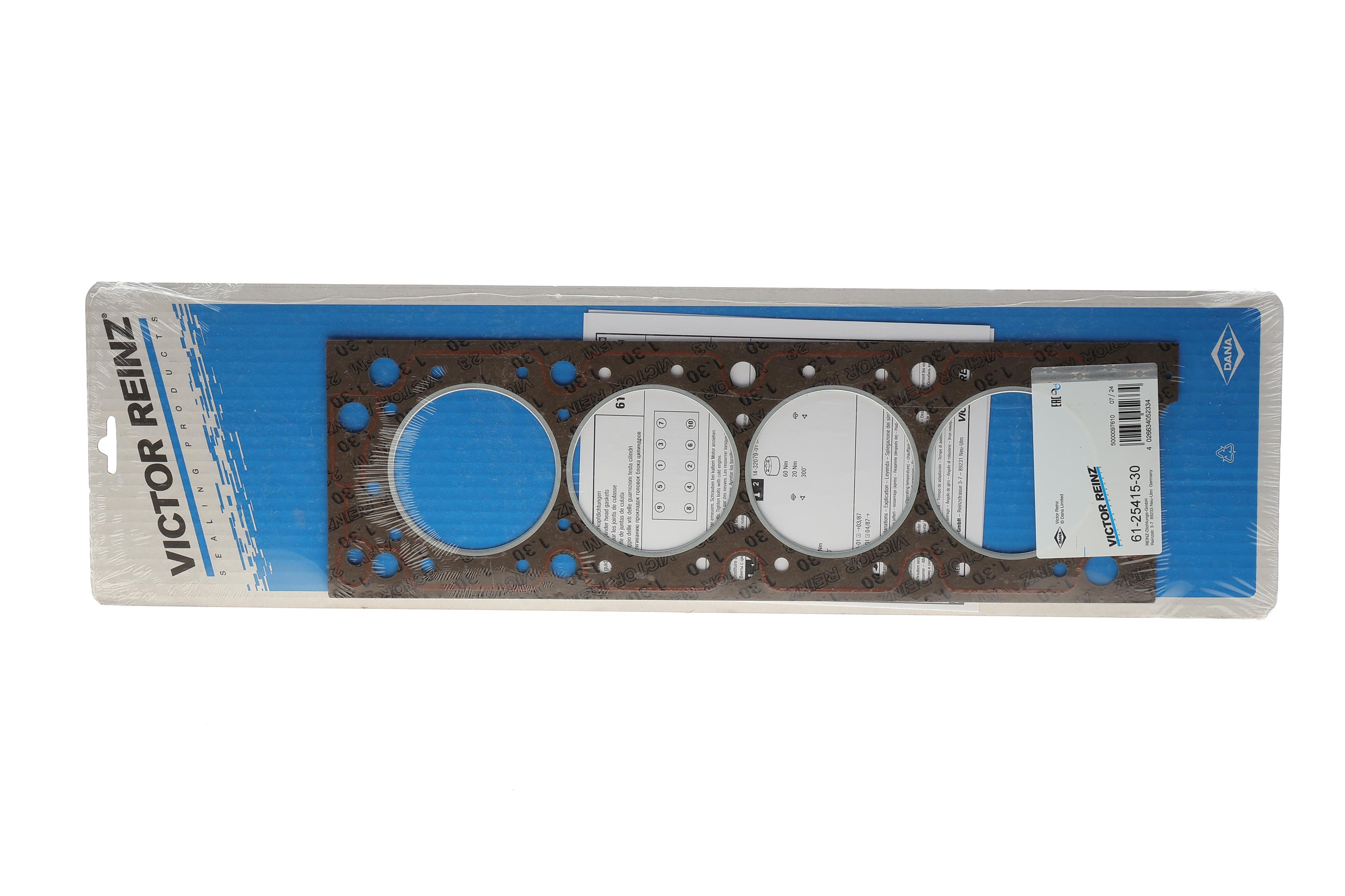 Прокладка ГБЦ Citroen Berlingo/Peugeot Partner 1.8i 97-03, Ø84,00mm, 1.30mm