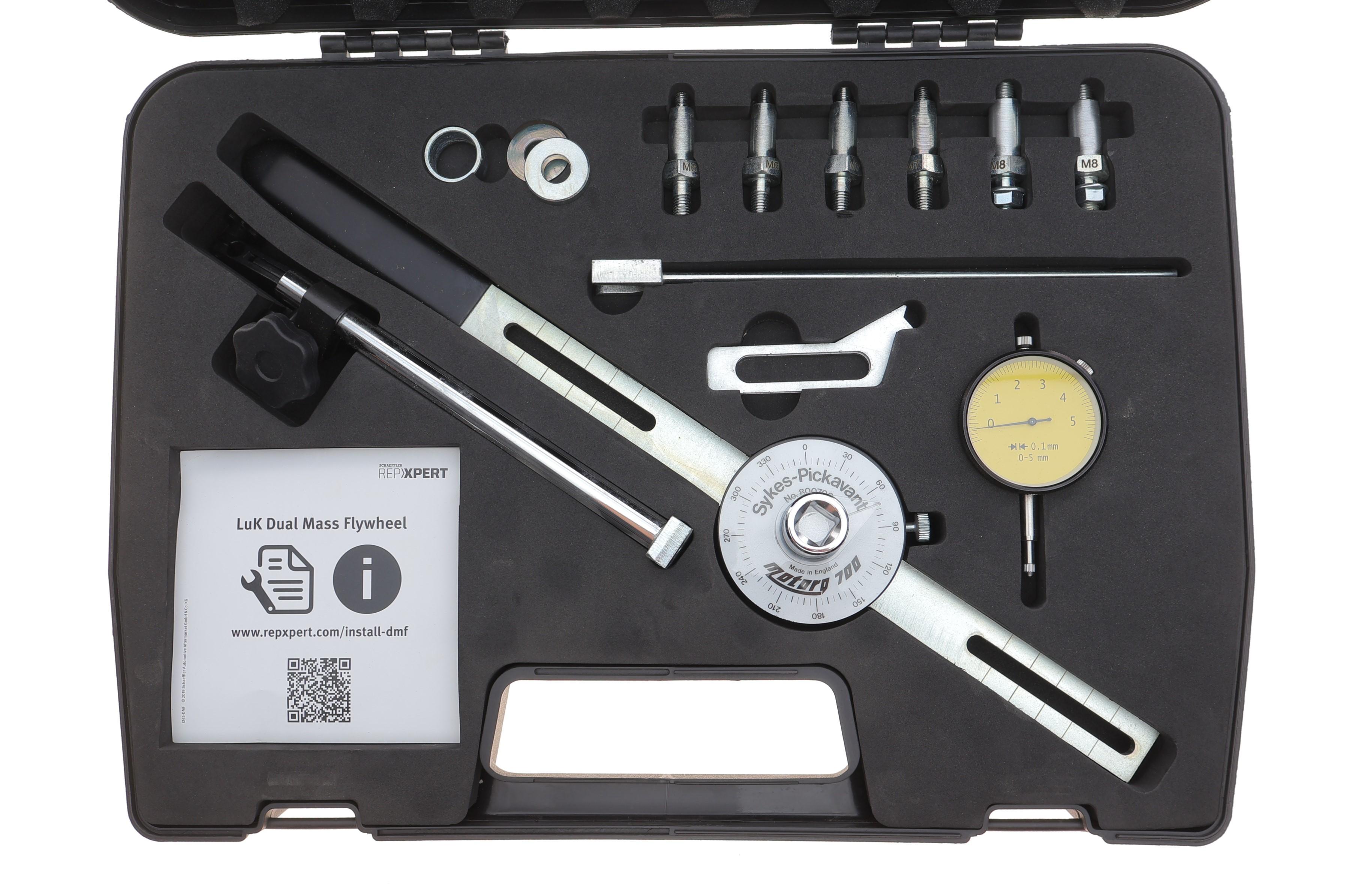 Набір інструментів для перевірки двохмосового маховика DMF