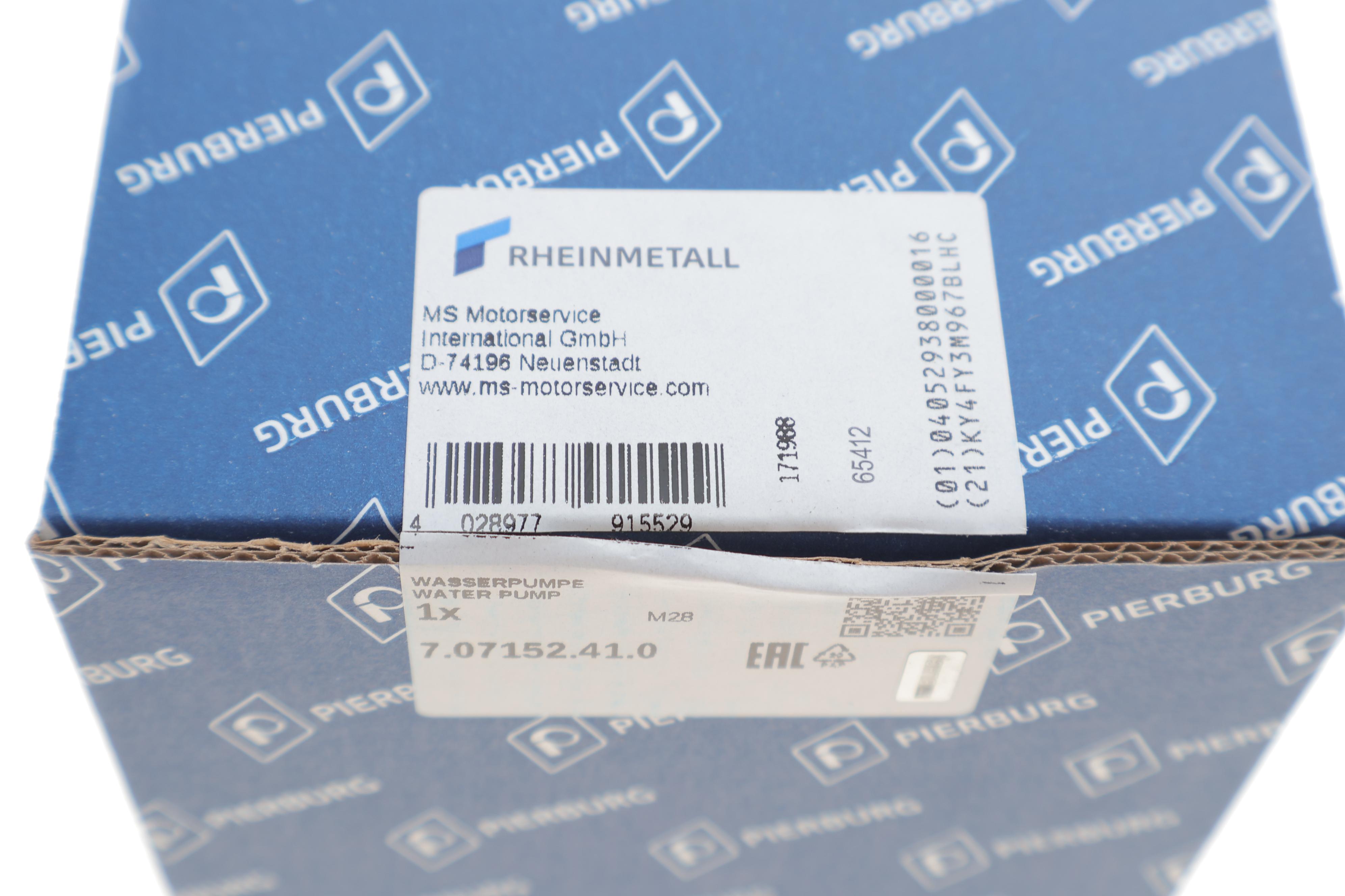 Помпа води VW T5/Multivan V 2.5TDI 03-09/Touareg 2.5 R5 TDI 03-10