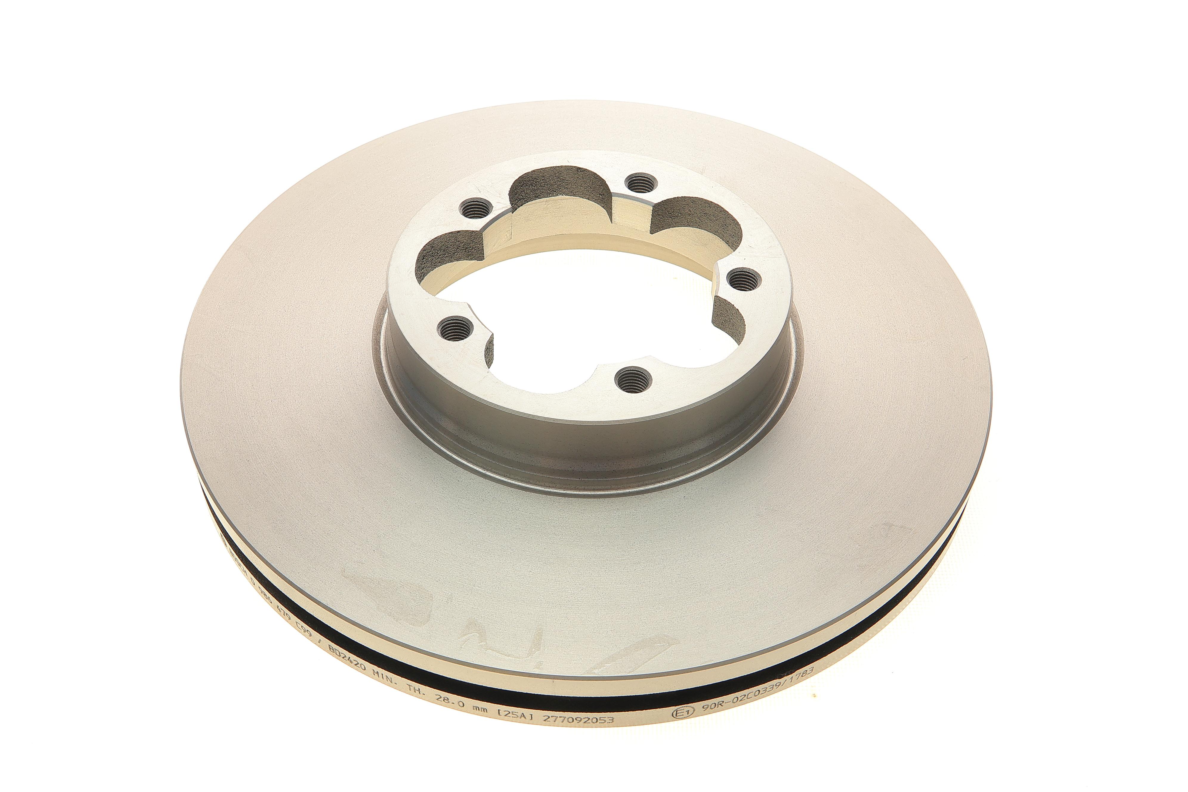 Диск гальмівний (передній) Ford Transit 13-- (RWD) (308х31)