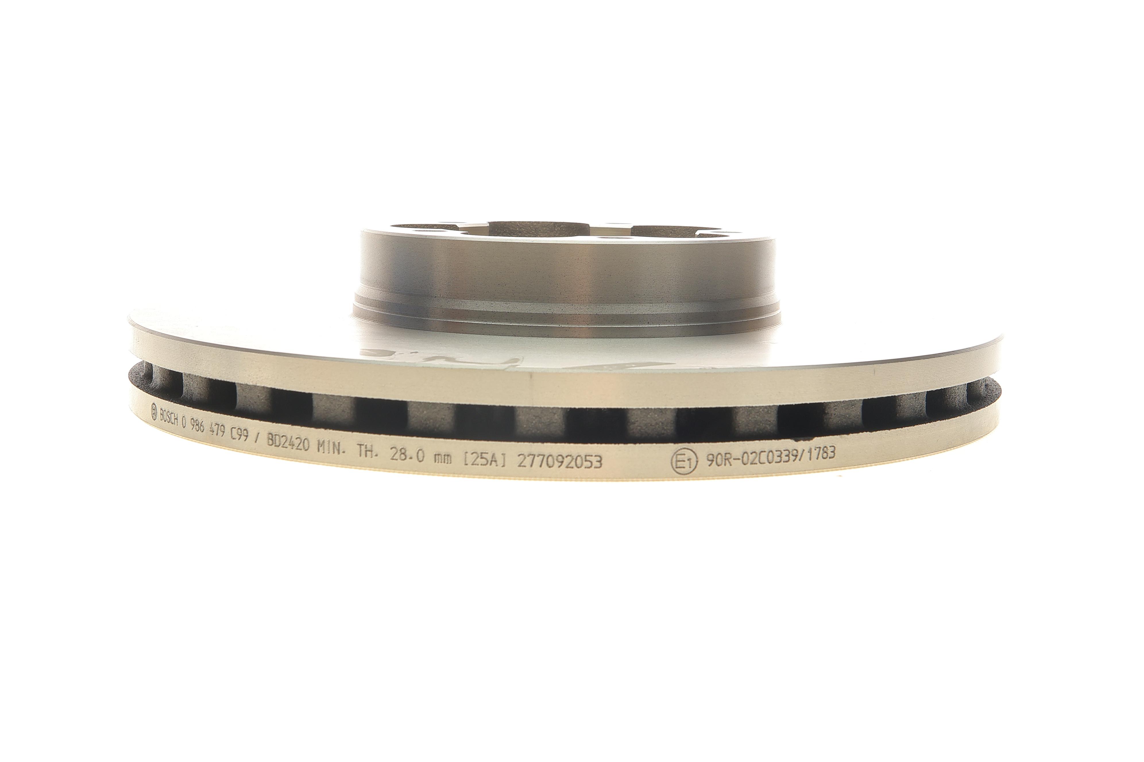 Диск гальмівний (передній) Ford Transit 13-- (RWD) (308х31)