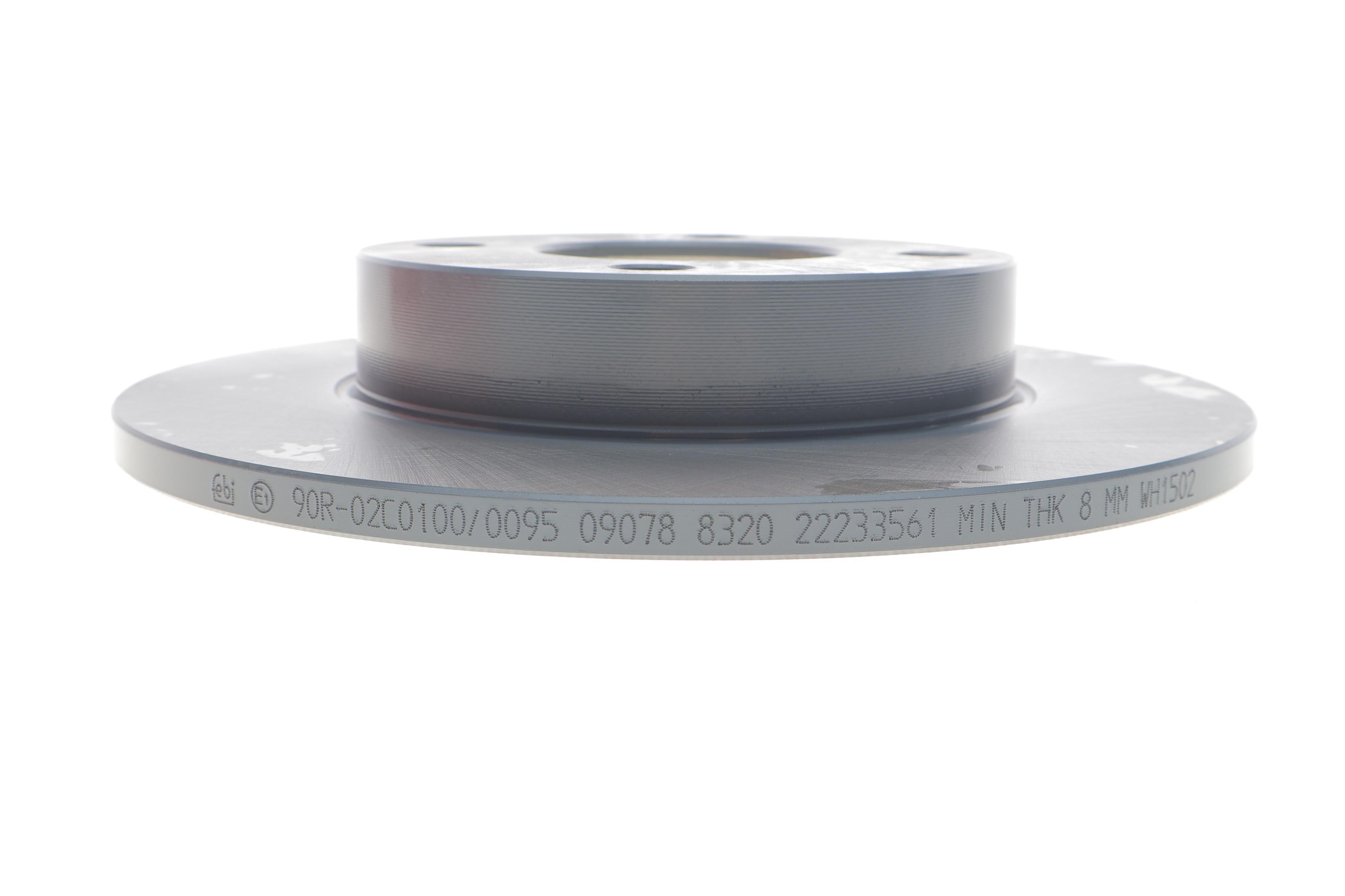 Диск гальмівний (задній) Audi 80/90 -95 (245x10)