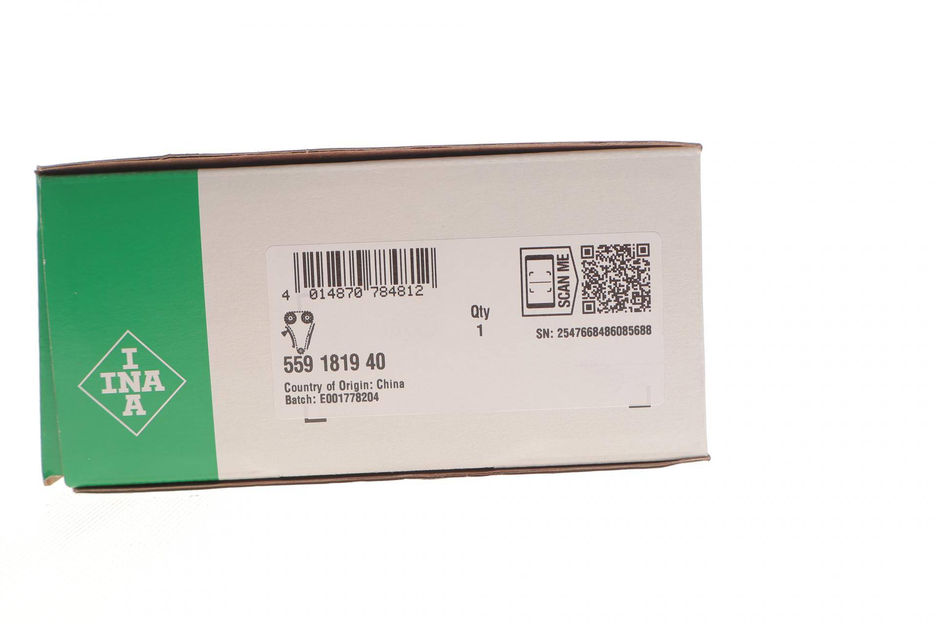 Комплект ланцюга ГРМ BMW X3 (E83)/3 (E46/E90) (N42B20/N46B20) 98-13, (ланцюг INA)