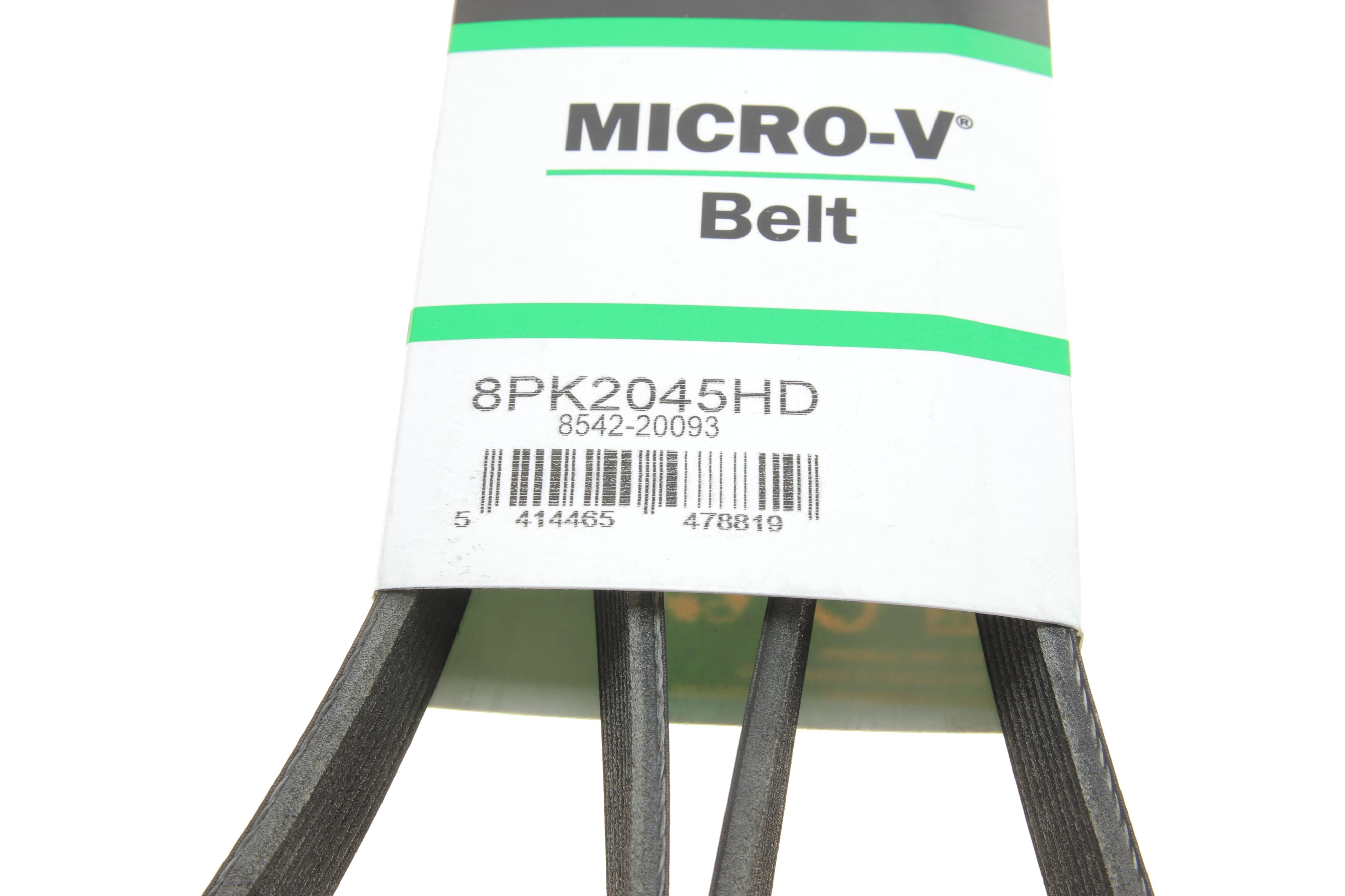 Ремінь генератора MB Atego OM906/S-class (W221) (OM642) 05-13 (8PK2050)