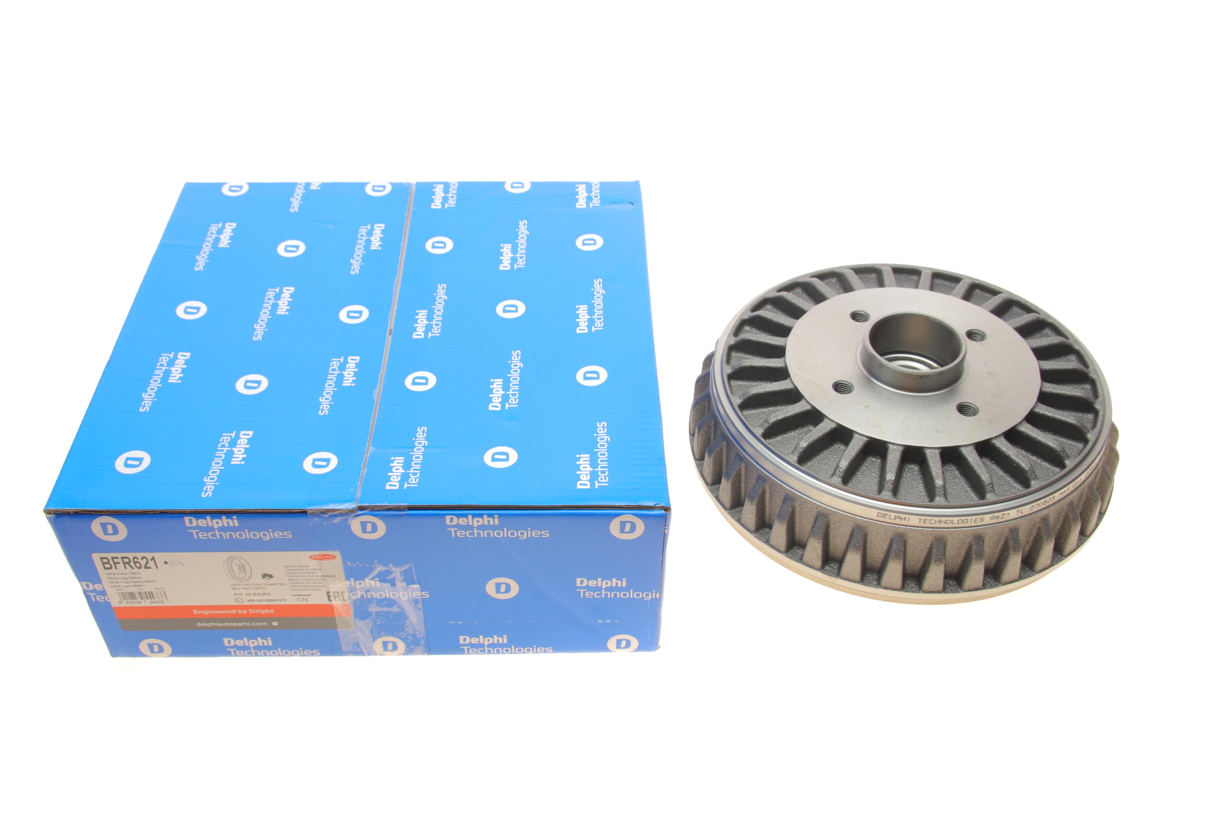 Барабан гальмівний (задній) Renault Kangoo 1.5 dCi/1.6 16V 08-