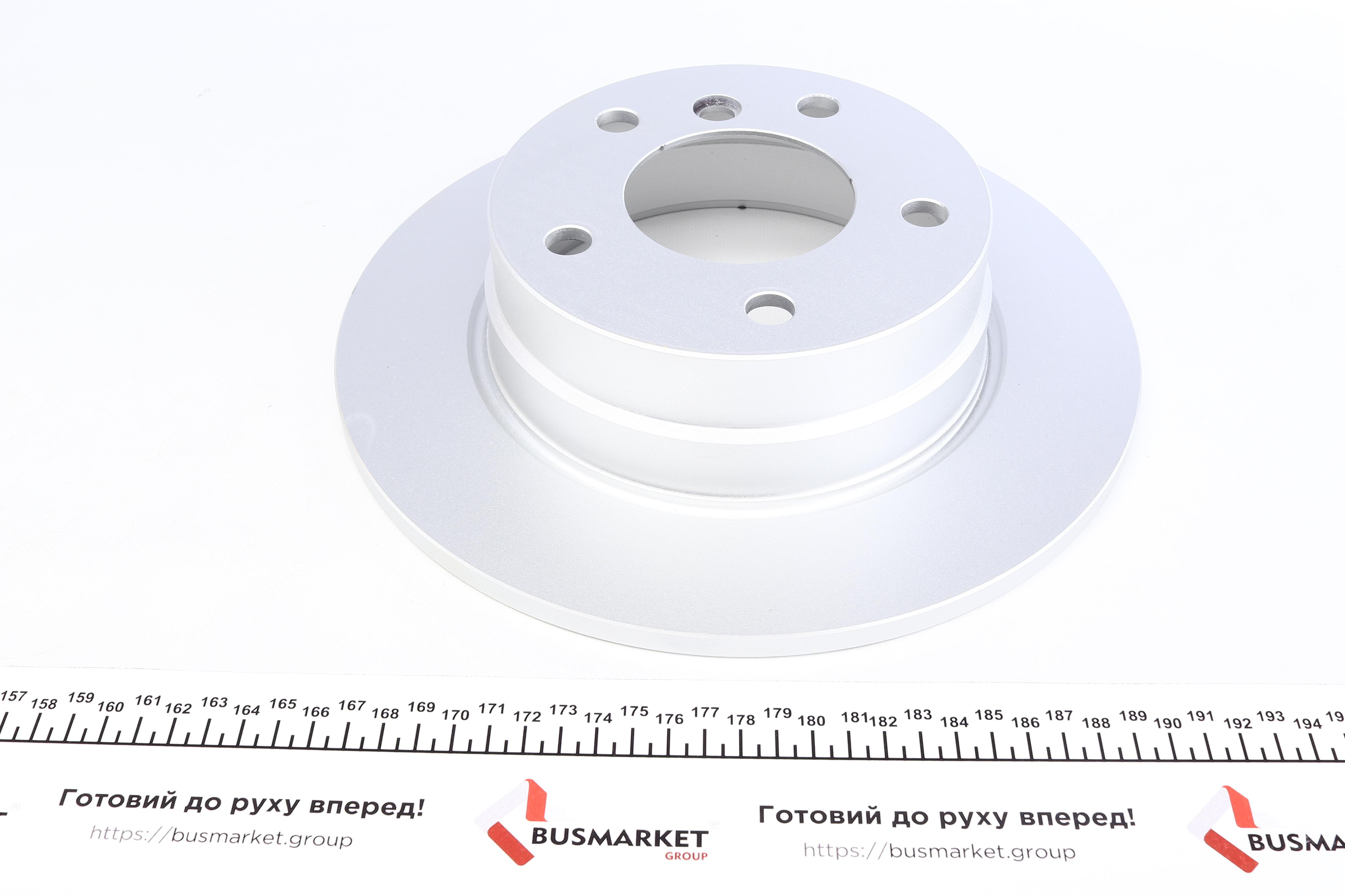 Диск гальмівний (задній) BMW 1 (E81/E87) 04-11 (280x10) PRO