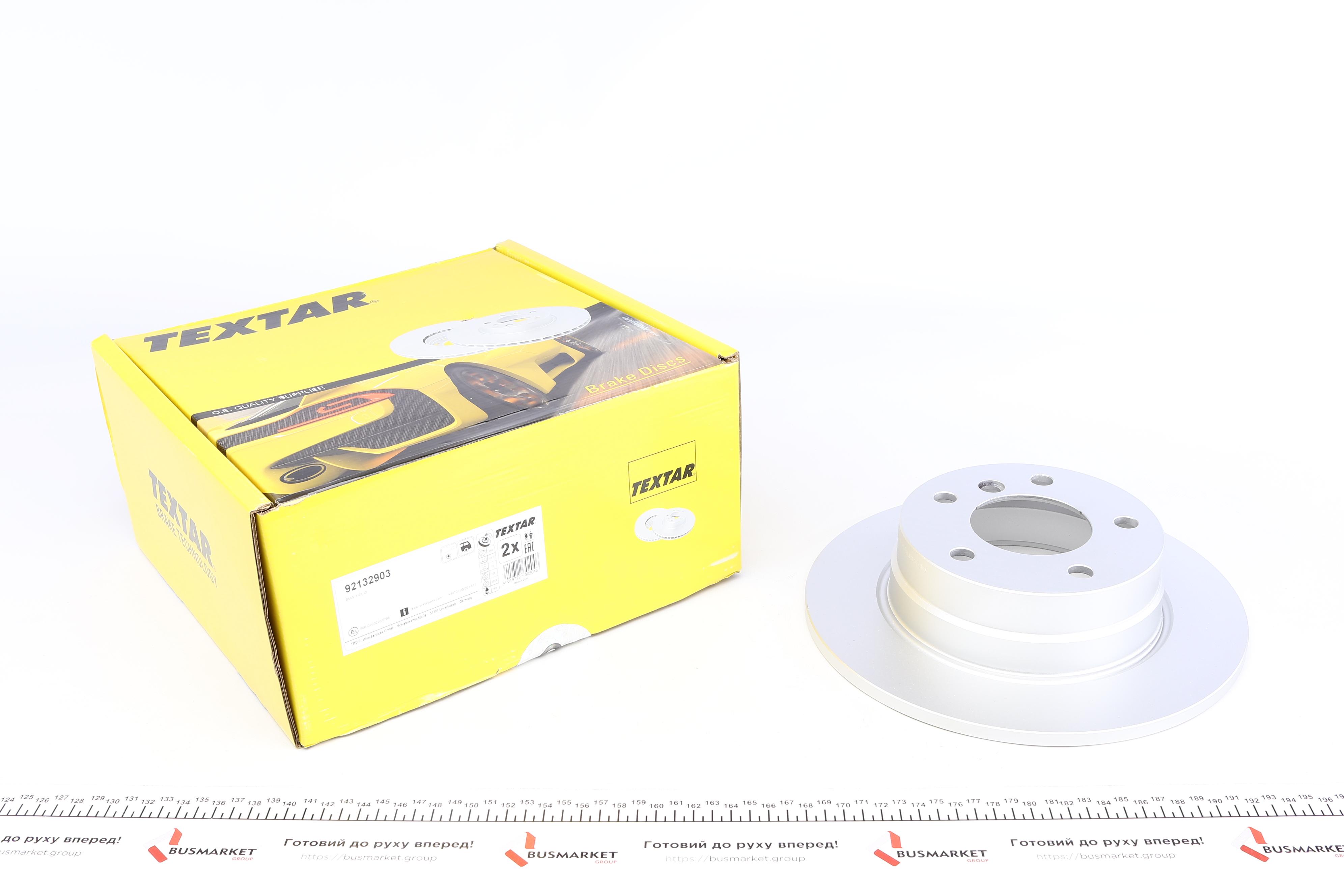 Диск гальмівний (задній) BMW 1 (E81/E87) 04-11 (280x10) PRO