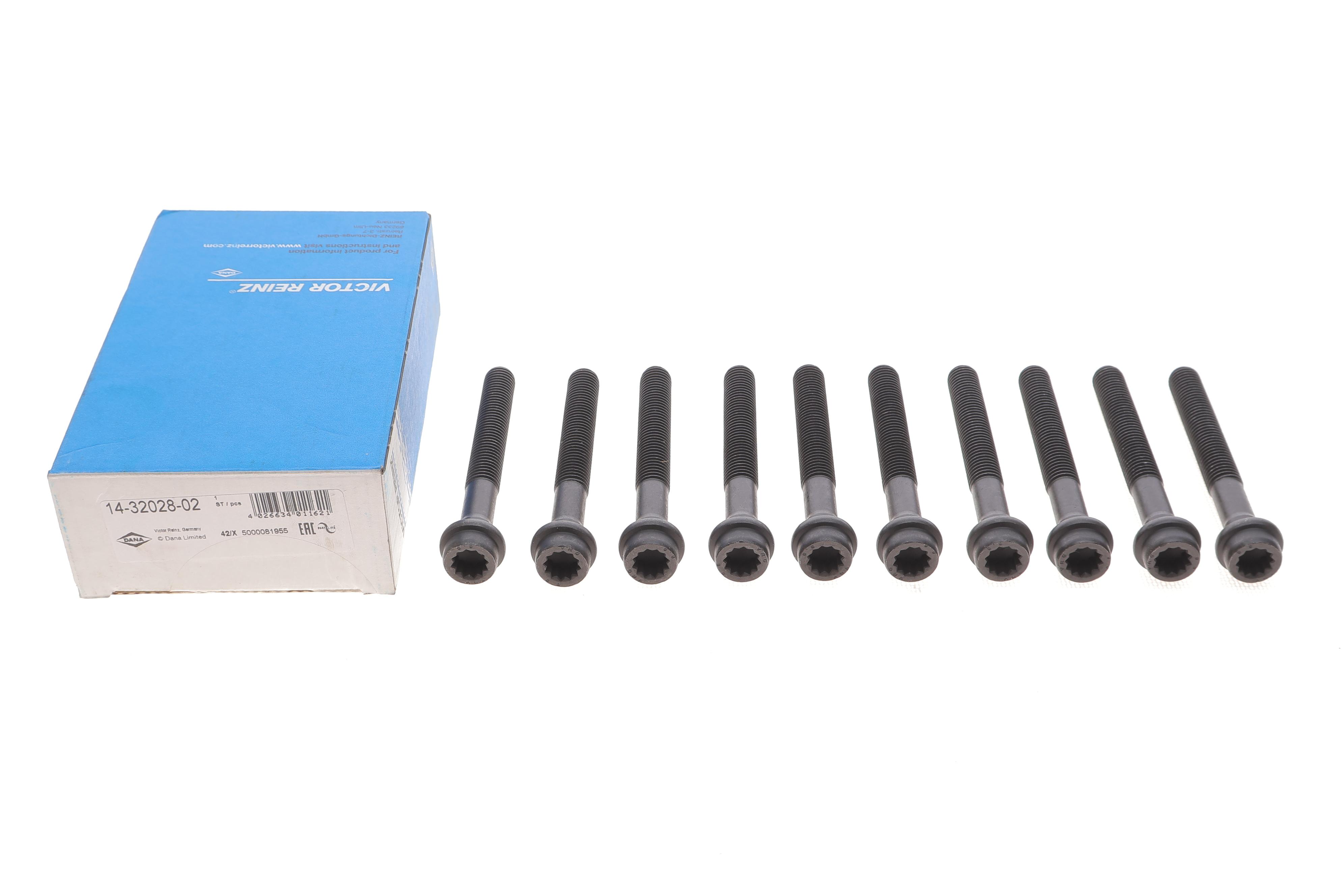 Болти головки (к-кт 10шт.) MB Sprinter 901-904/Vito (W638) 96-06, M111