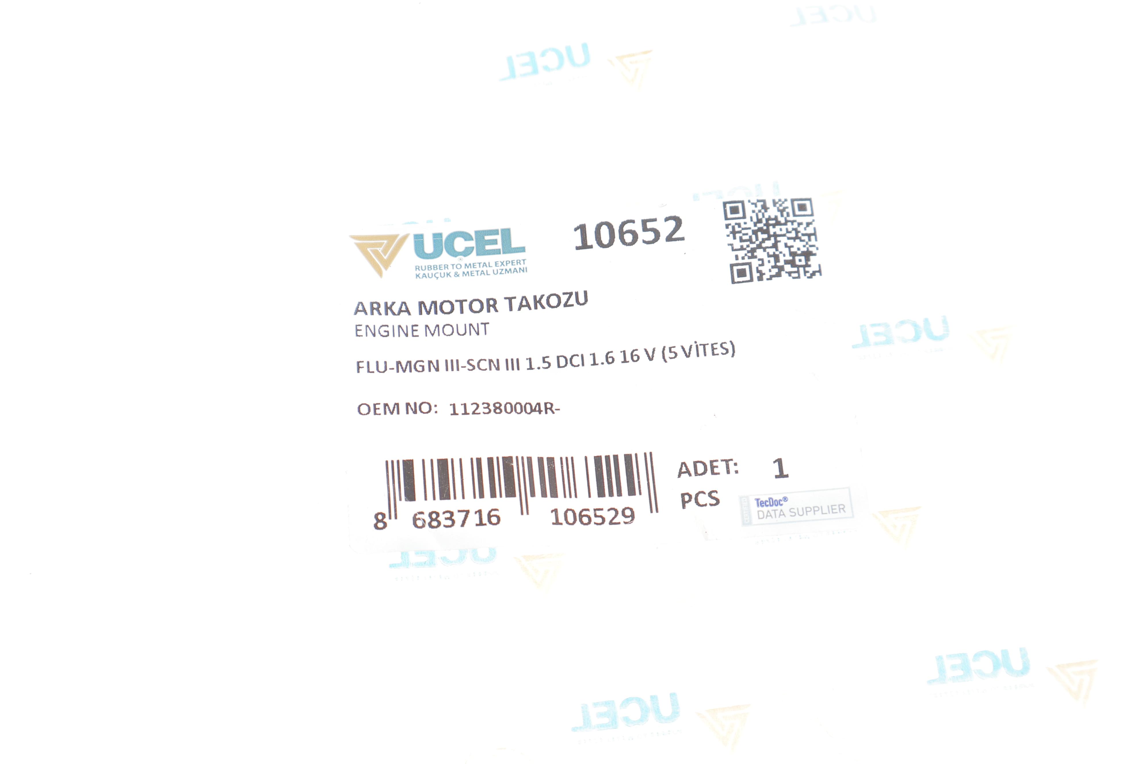 Подушка двигуна (задня) Renault Fluence/Megane/Scenic 1.5dCI 08-