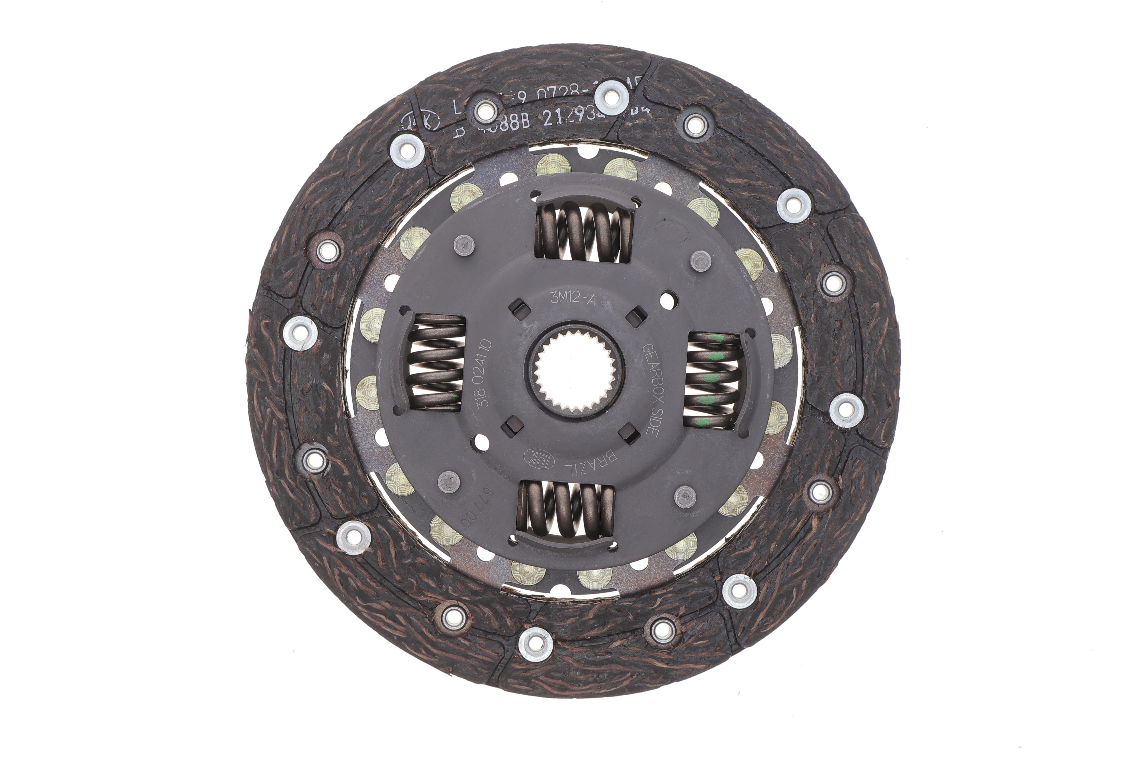 Комплект сцепления Renault Clio III 1.2 16V Hi-Flex/Ethanol, 05-14, D4F, 48/55/57kw (кпп JH3.128)