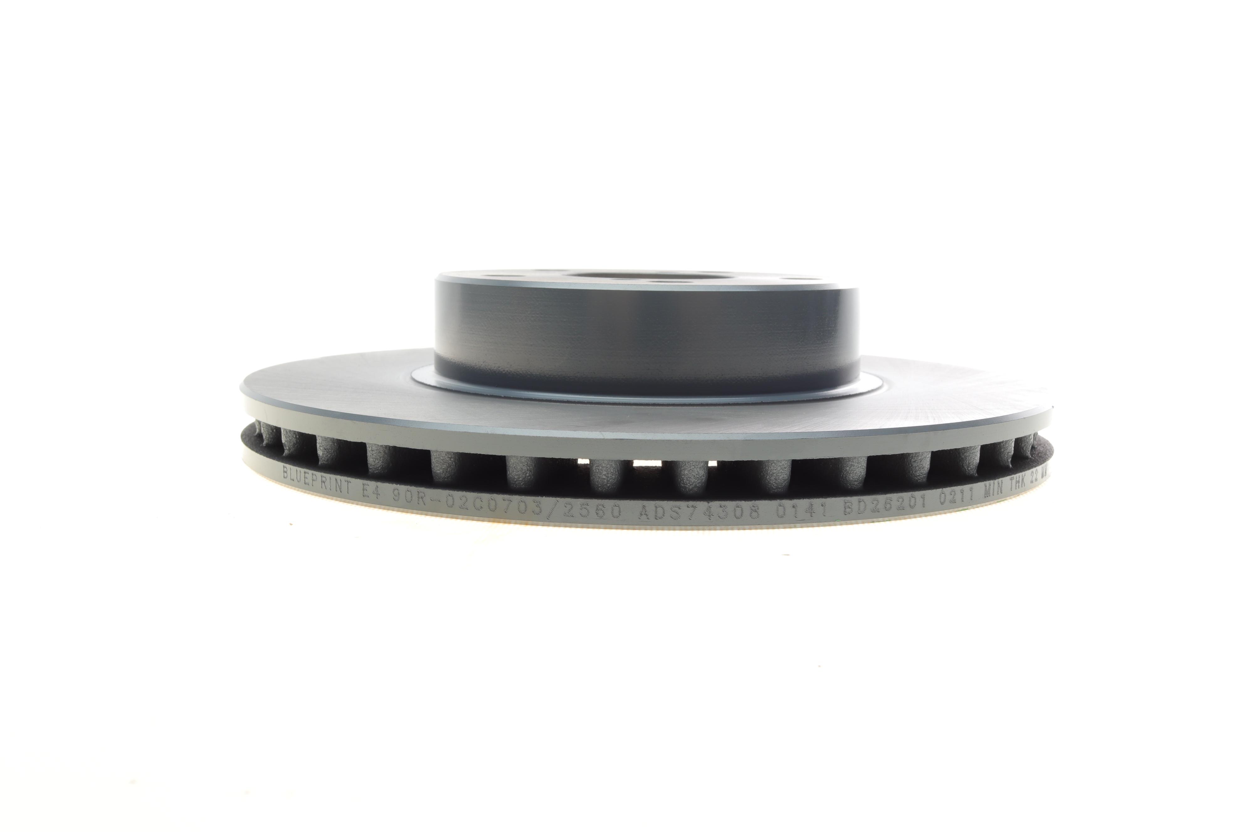 Диск гальмівний (передній) Subaru Impreza/Legacy 1.5-2.2 89- (260x22)