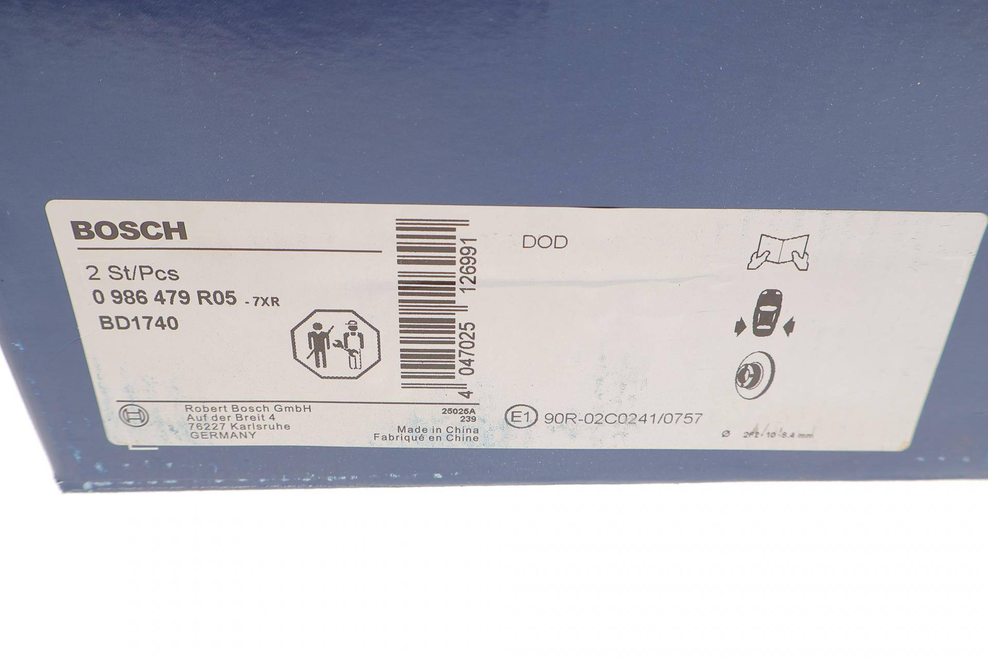 Диск гальмівний (задній) Jeep Compass/Dodge Caliber 06- (262х10)