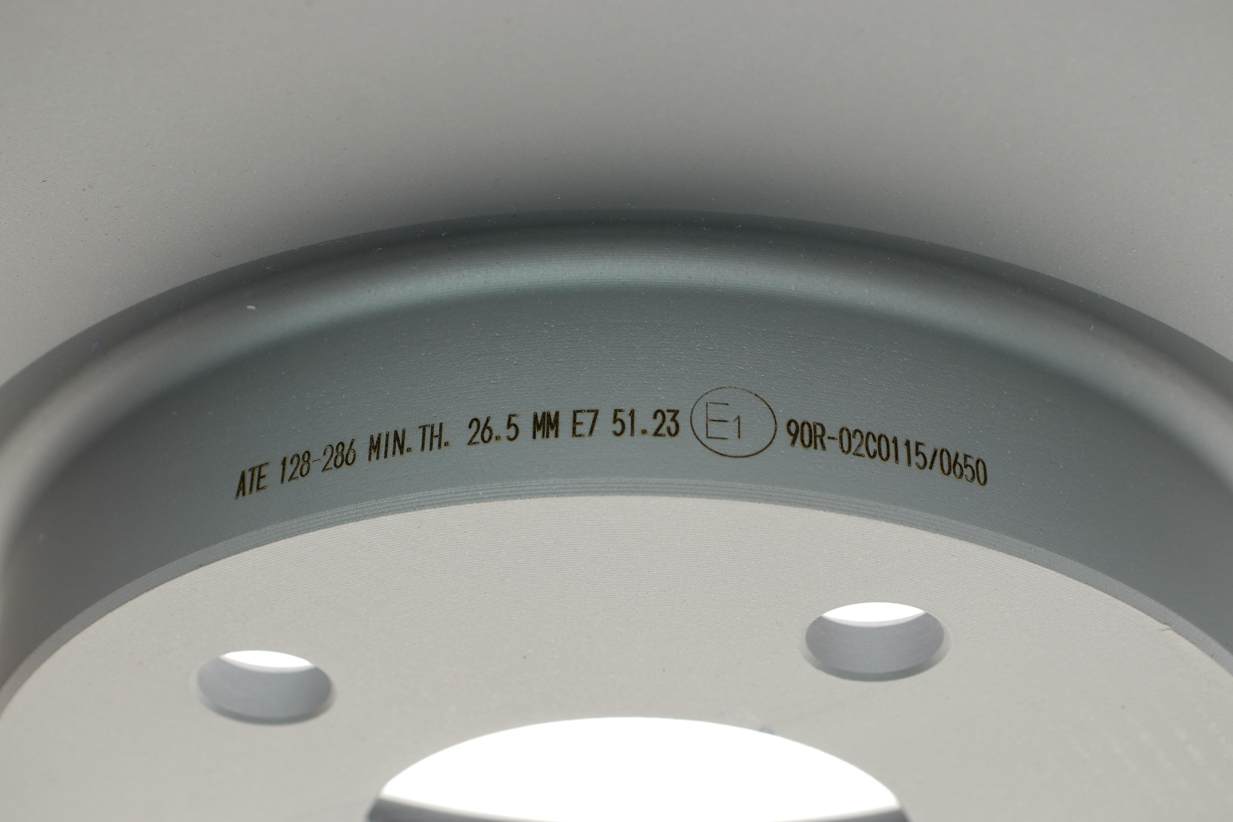 Диск гальмівний (передній) Ford Mondeo V 13- (300x28) (з покриттям) (вентильований)