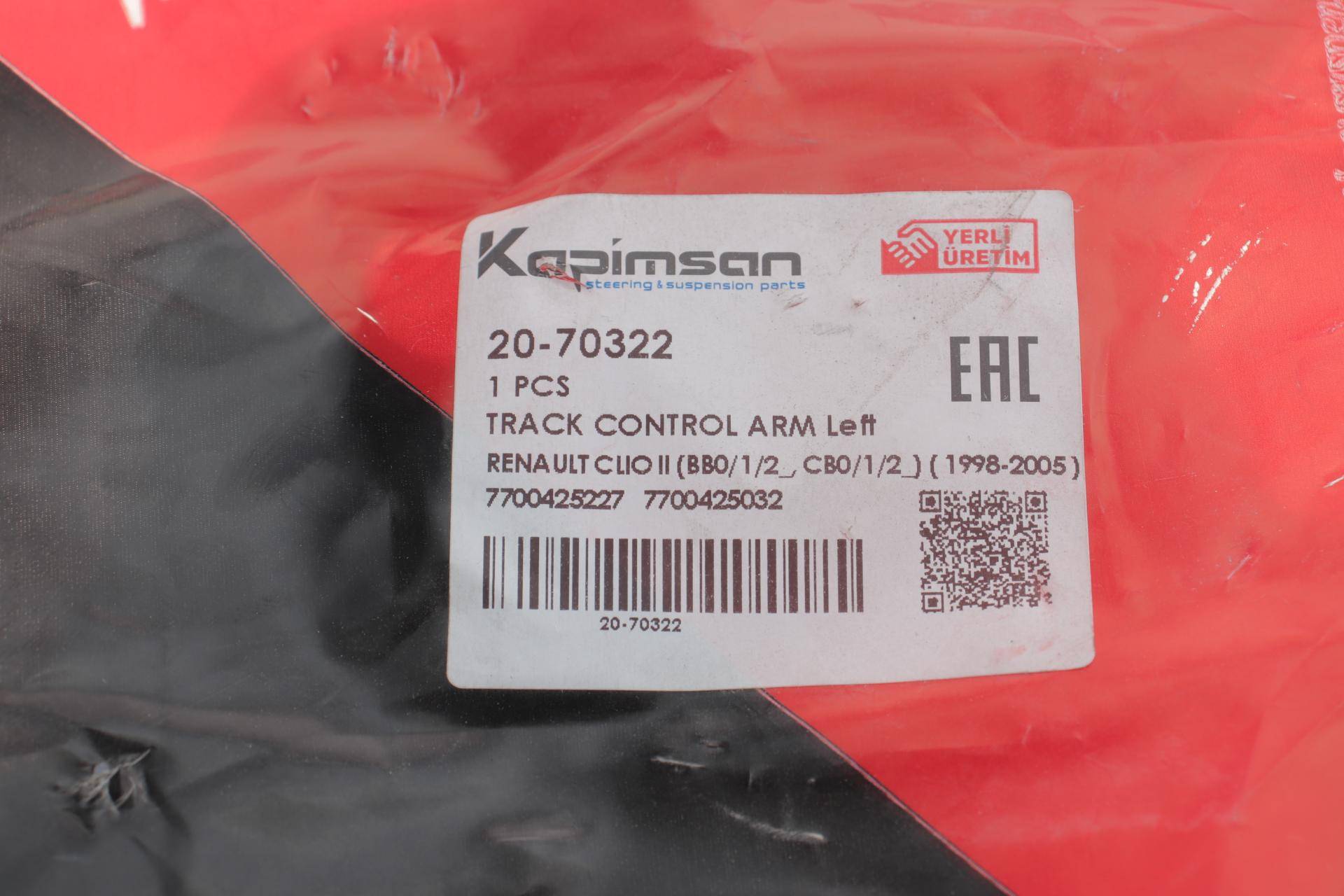 Важіль підвіски (передній) (L) Renault Kangoo 97-