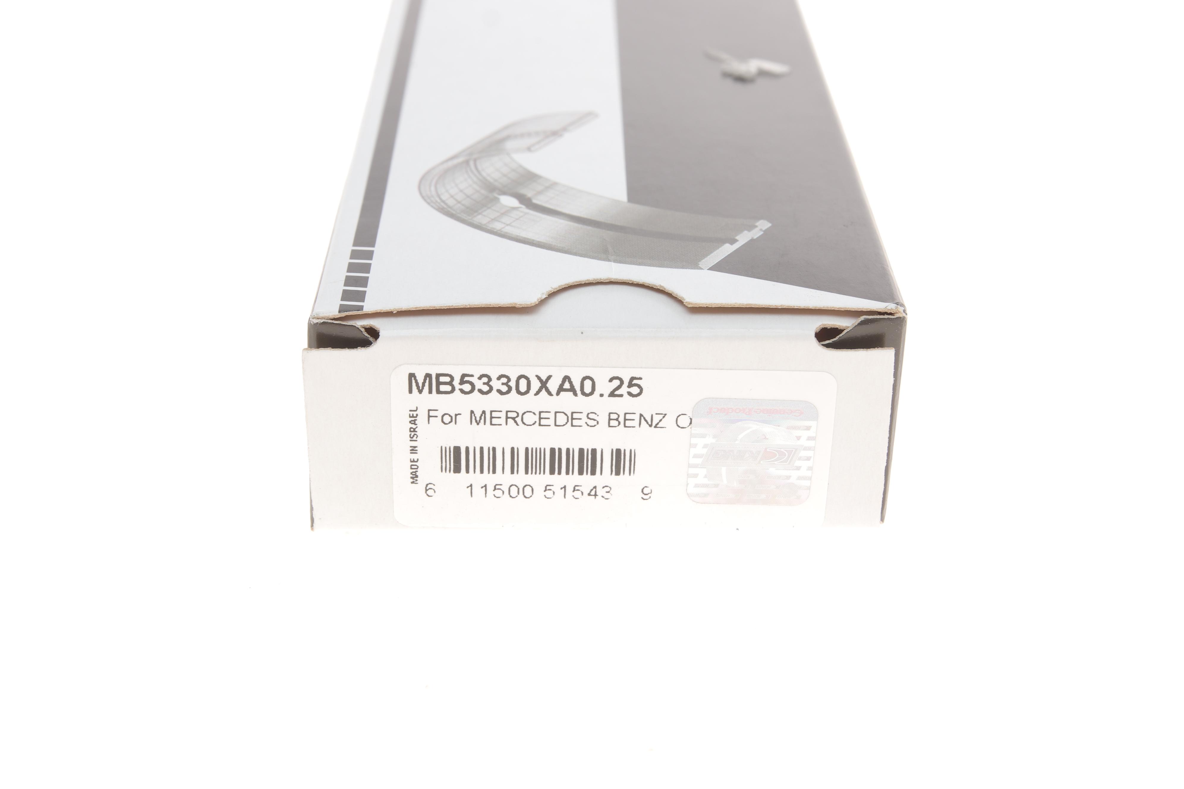 Вкладиші корінні MB Sprinter/Vito CDI (OM611/OM646) (+0.25) (к-кт)