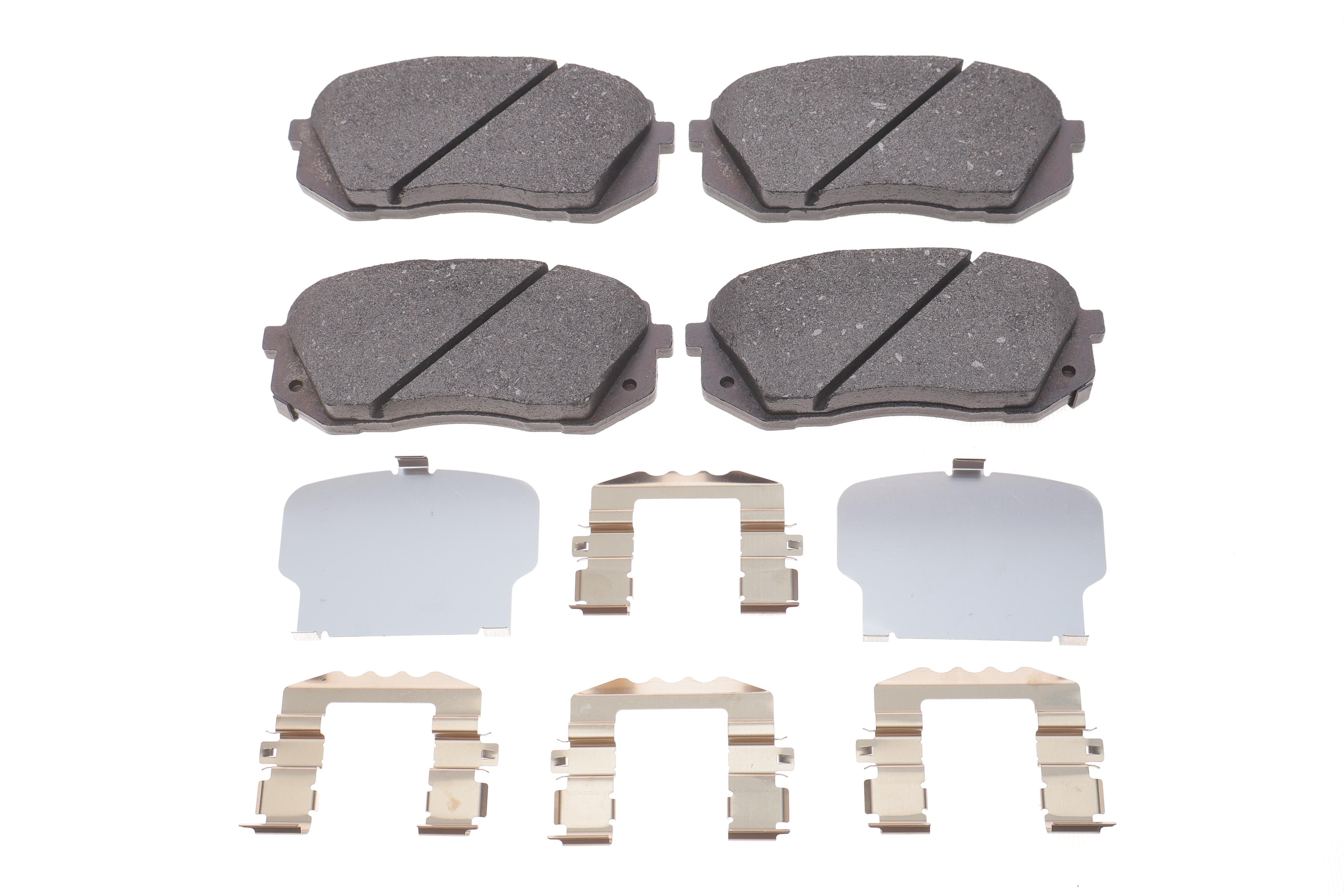 Колодки гальмівні (передні) Hyundai Tucson 15-/і40/іх35/Kia Sportage/Optima 10-/Soul 14- (Mando)