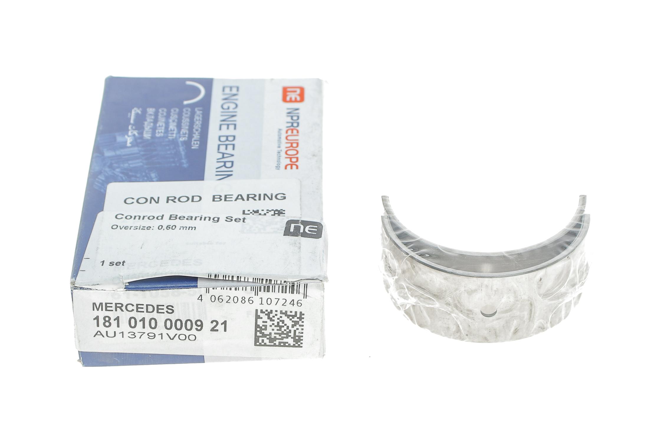 Вкладиші шатунні MB 208 2.3D OM601 (+0,5) (61-1058-50) = 6110585000