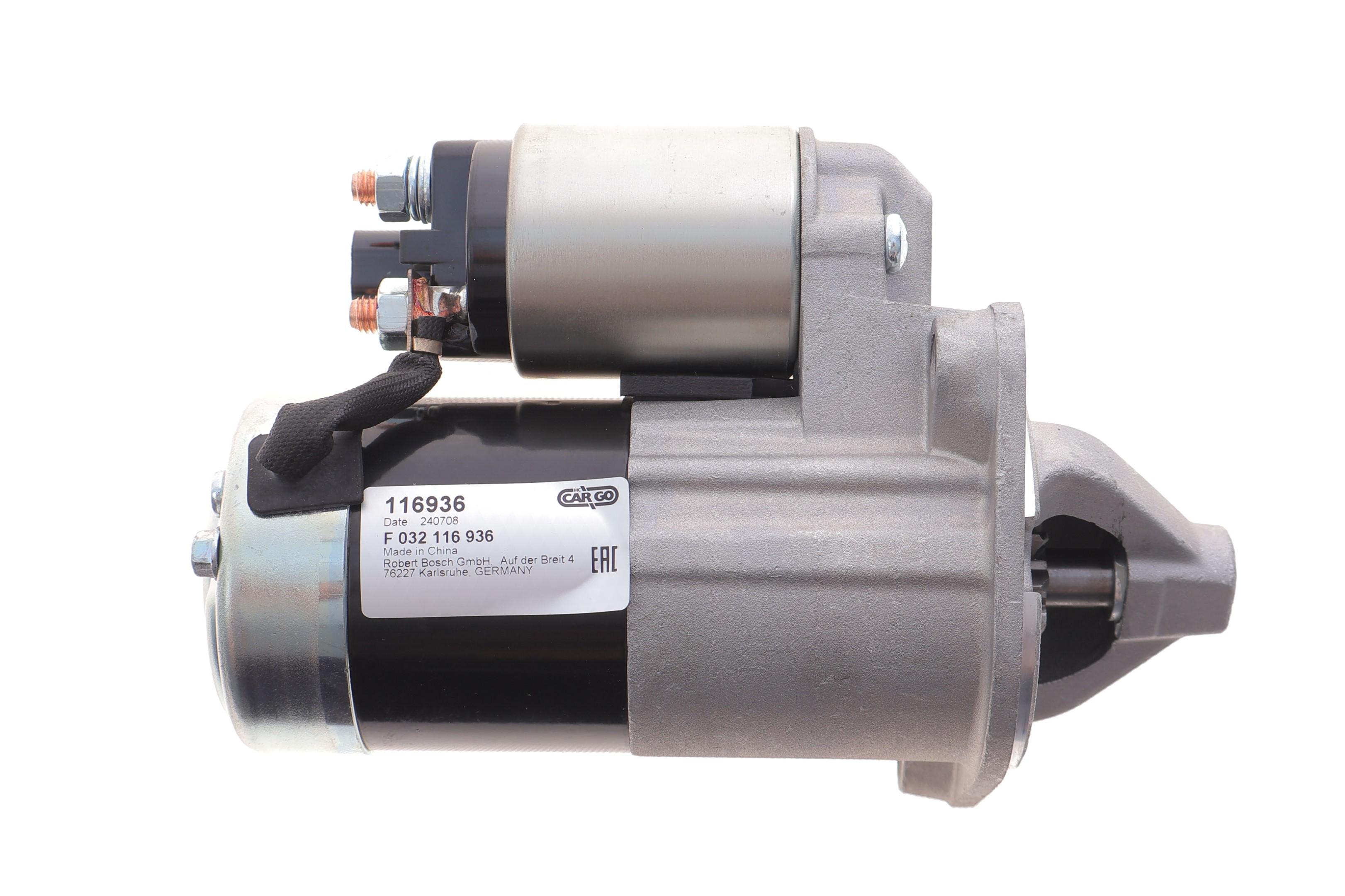 Стартер Hyundai i30/Kia Sportage 2.0 04-11 (12V/1.2kw) (z=8) = 116936