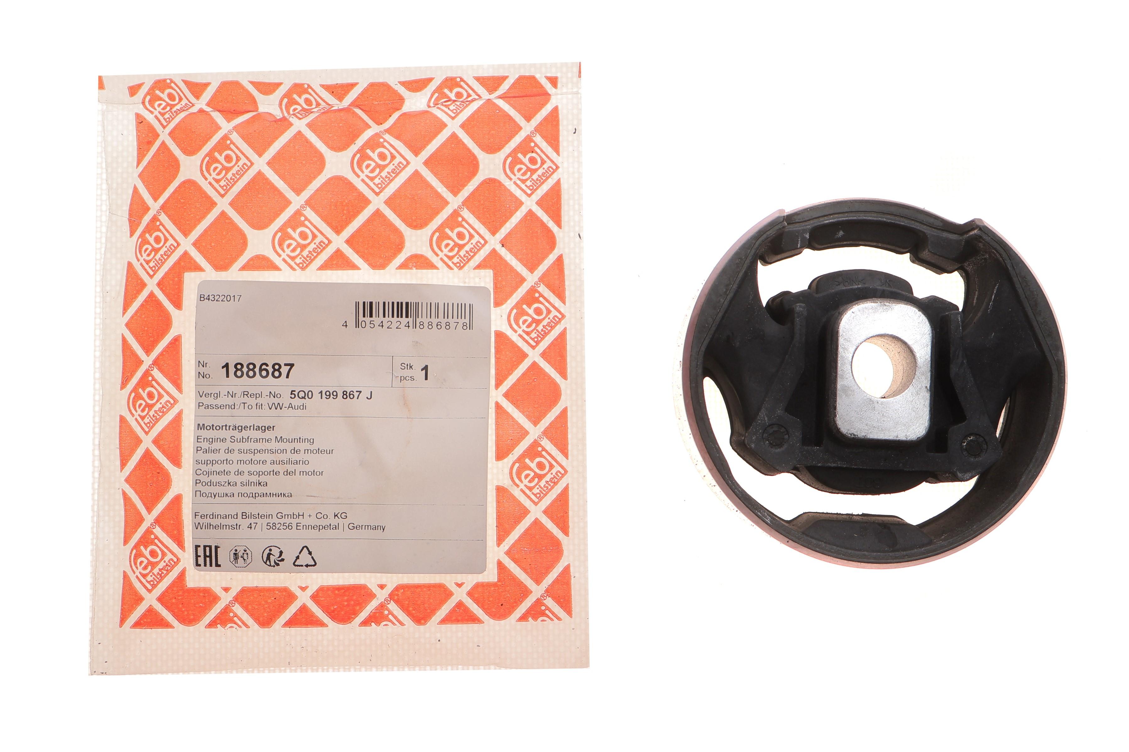 Подушка двигуна (нижня/ззаду) Audi Q3/VW Arteon/Passat B8 14-