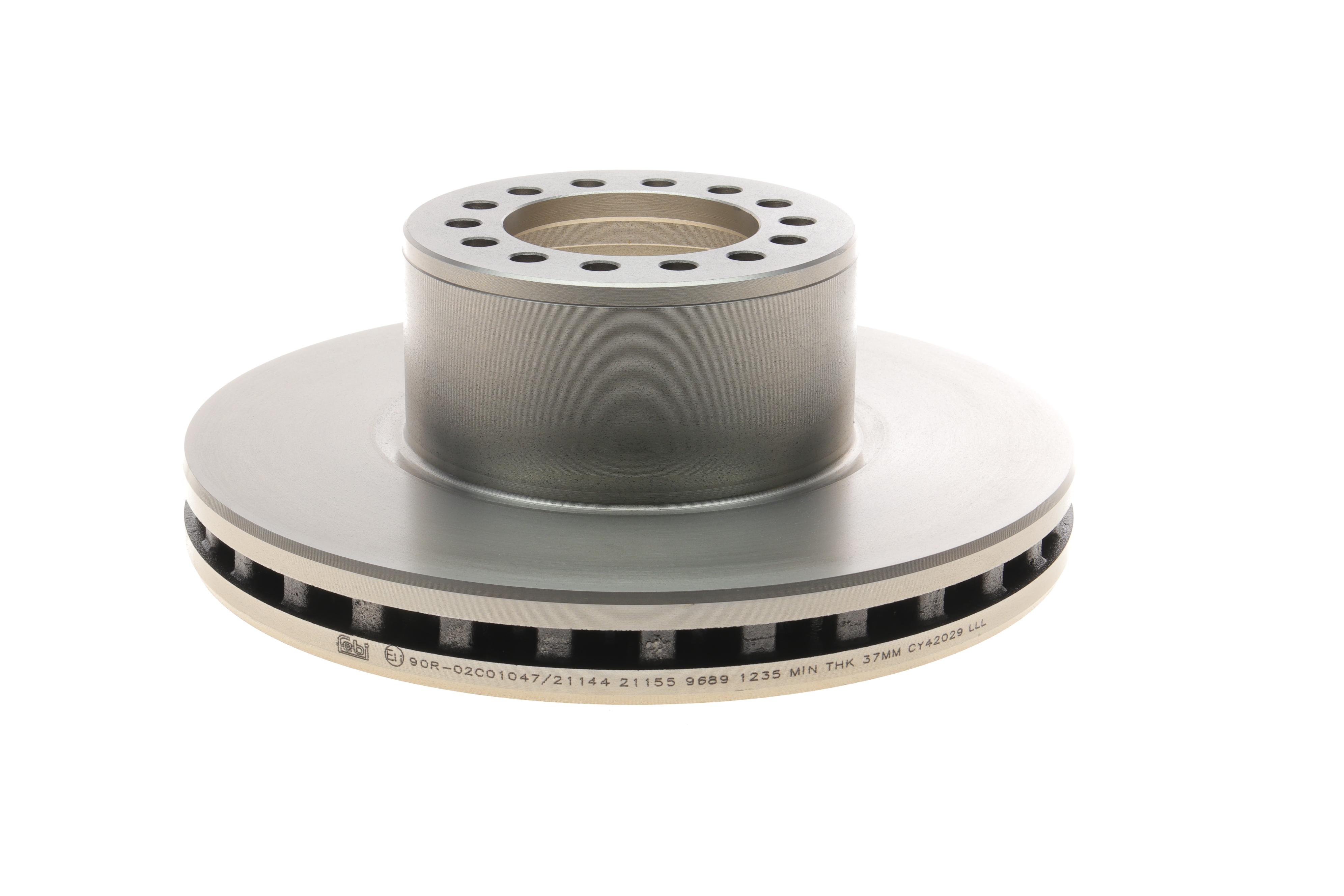 Диск тормозной (передний) MB Atego 98- (377x45)