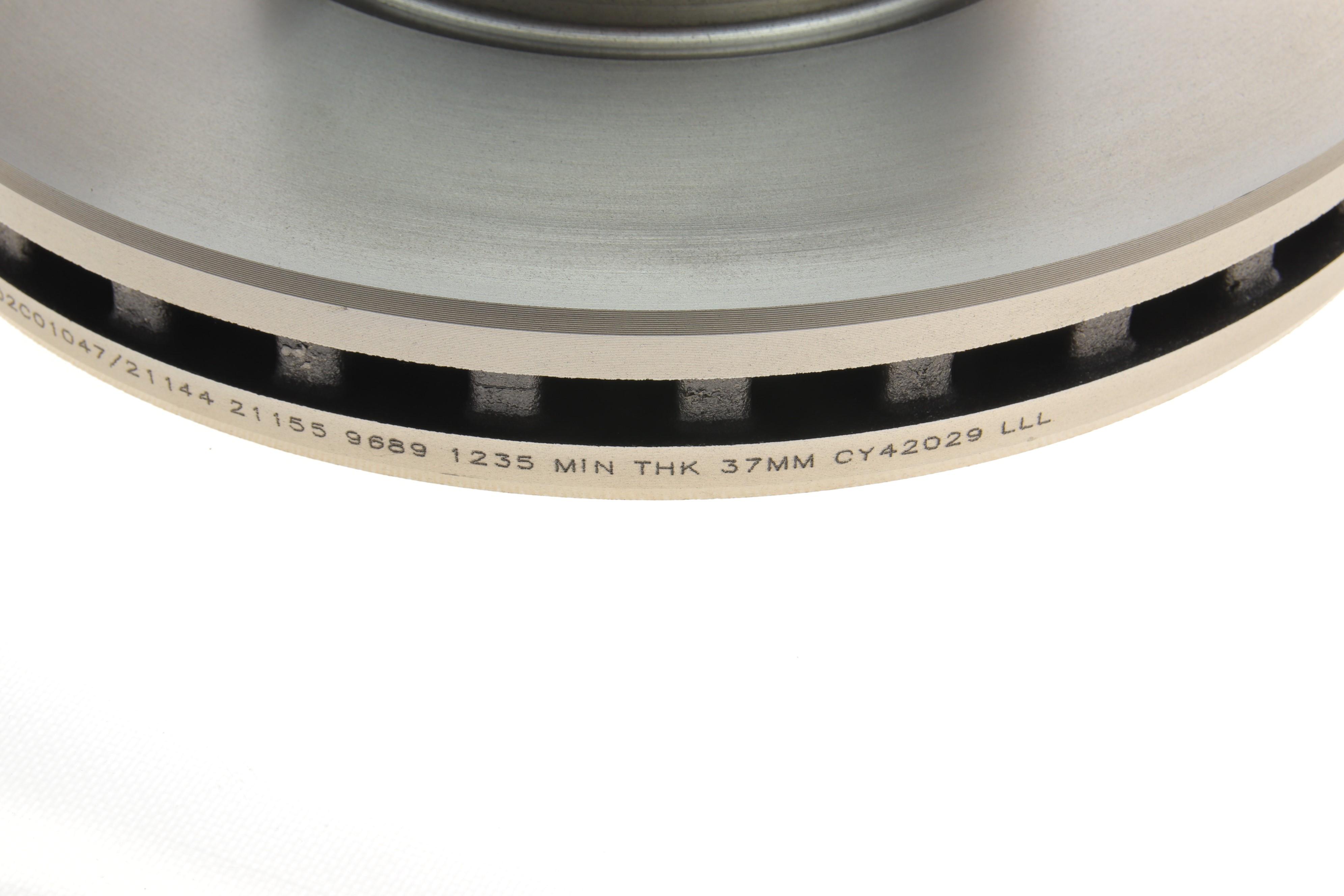 Диск тормозной (передний) MB Atego 98- (377x45)