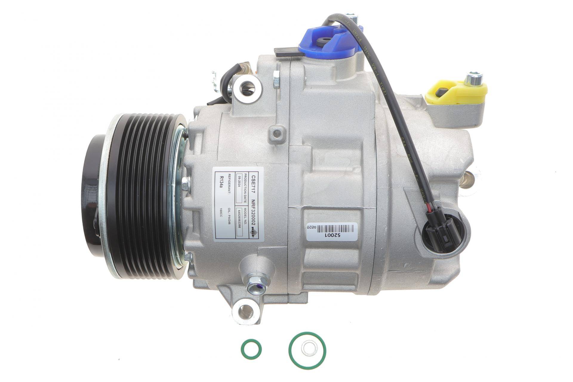 Компресор кондиціонера BMW 7 (F01/F02/F03/F04) 3.0i (N54) 08- (8PK)