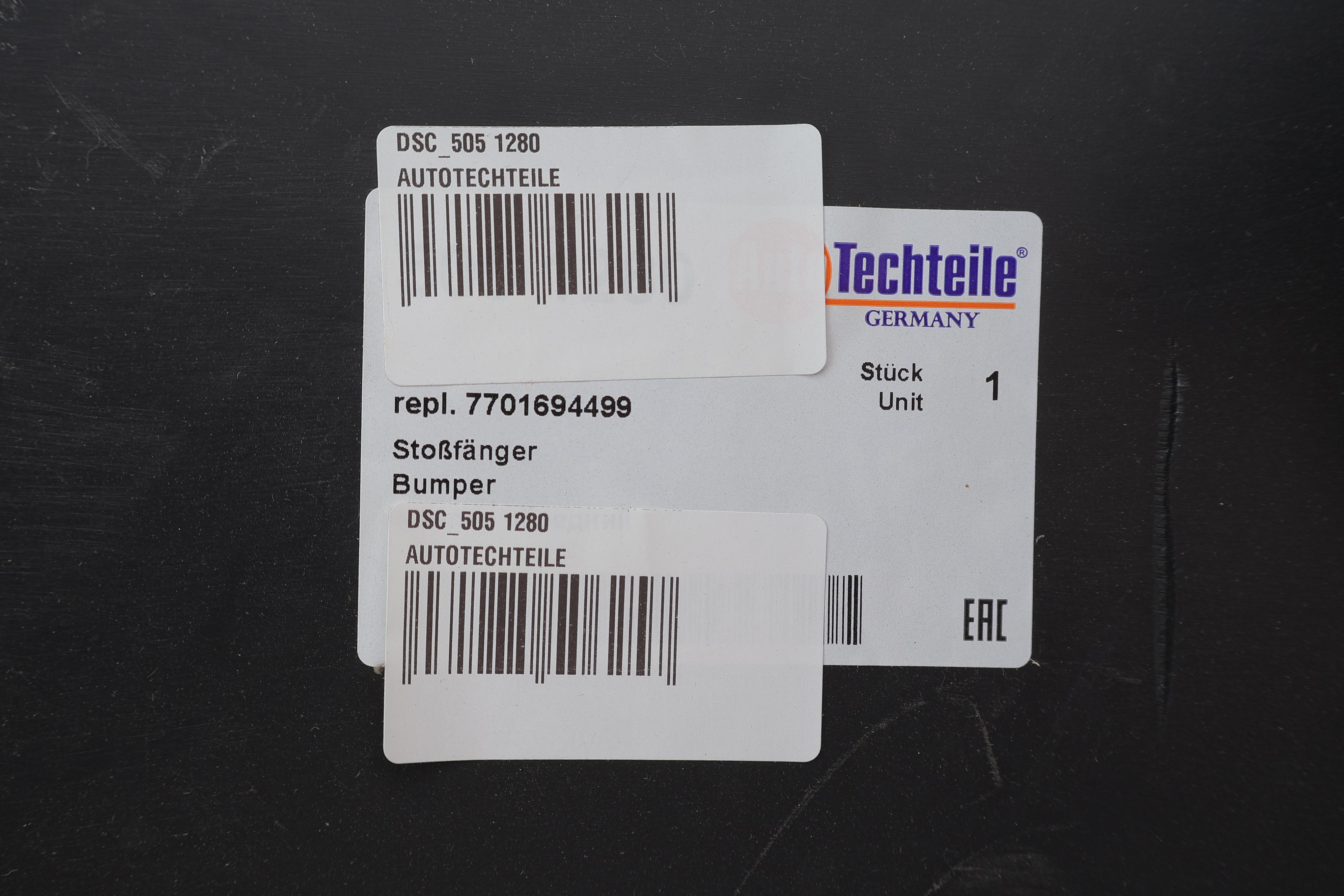 Бампер (передний) Renault Kangoo 97-03 (незначительное повреждение)