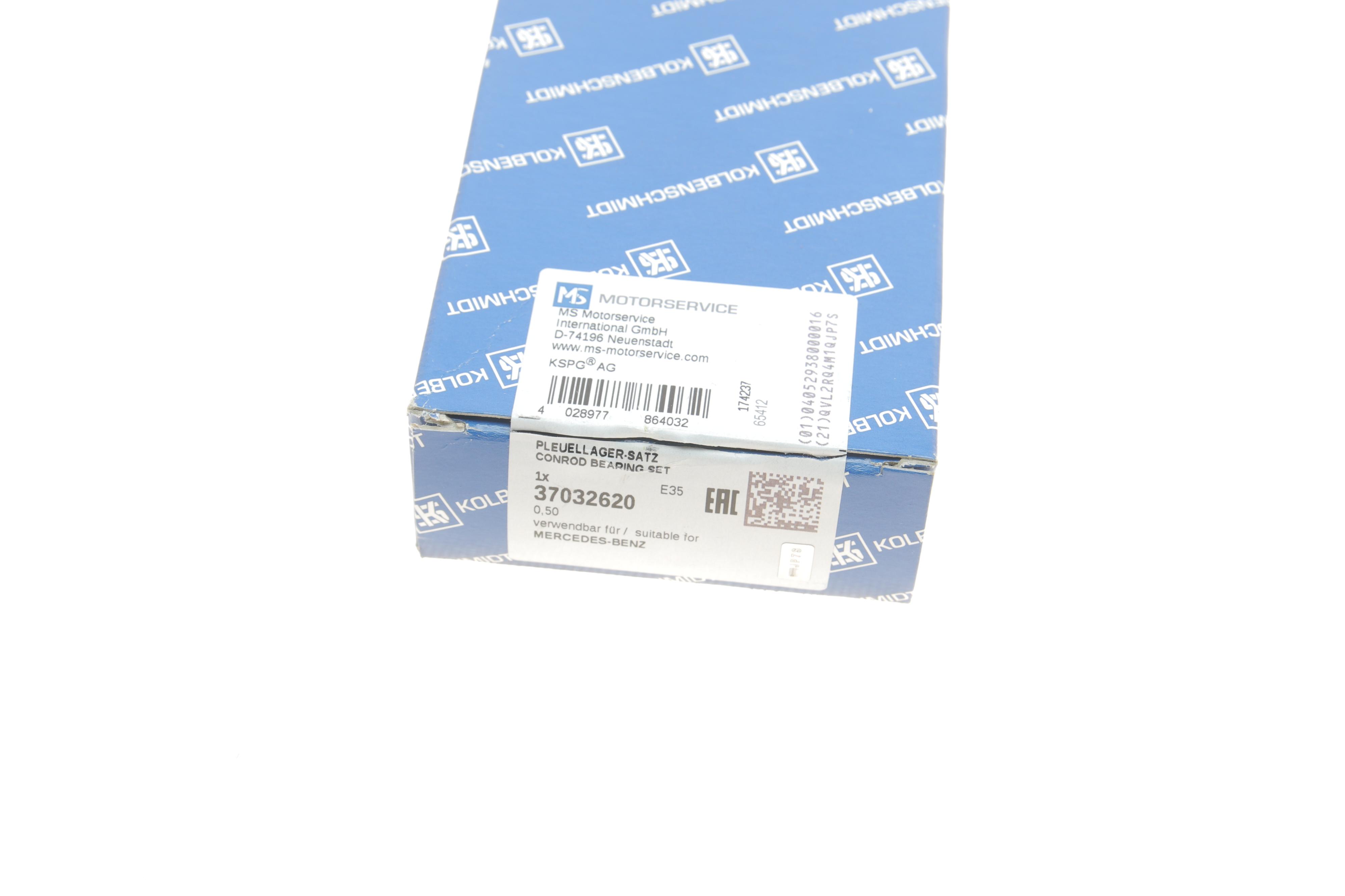 Вкладиші шатунні MB E-class (W211/W212) 5.5 06- M273 (+0.50)