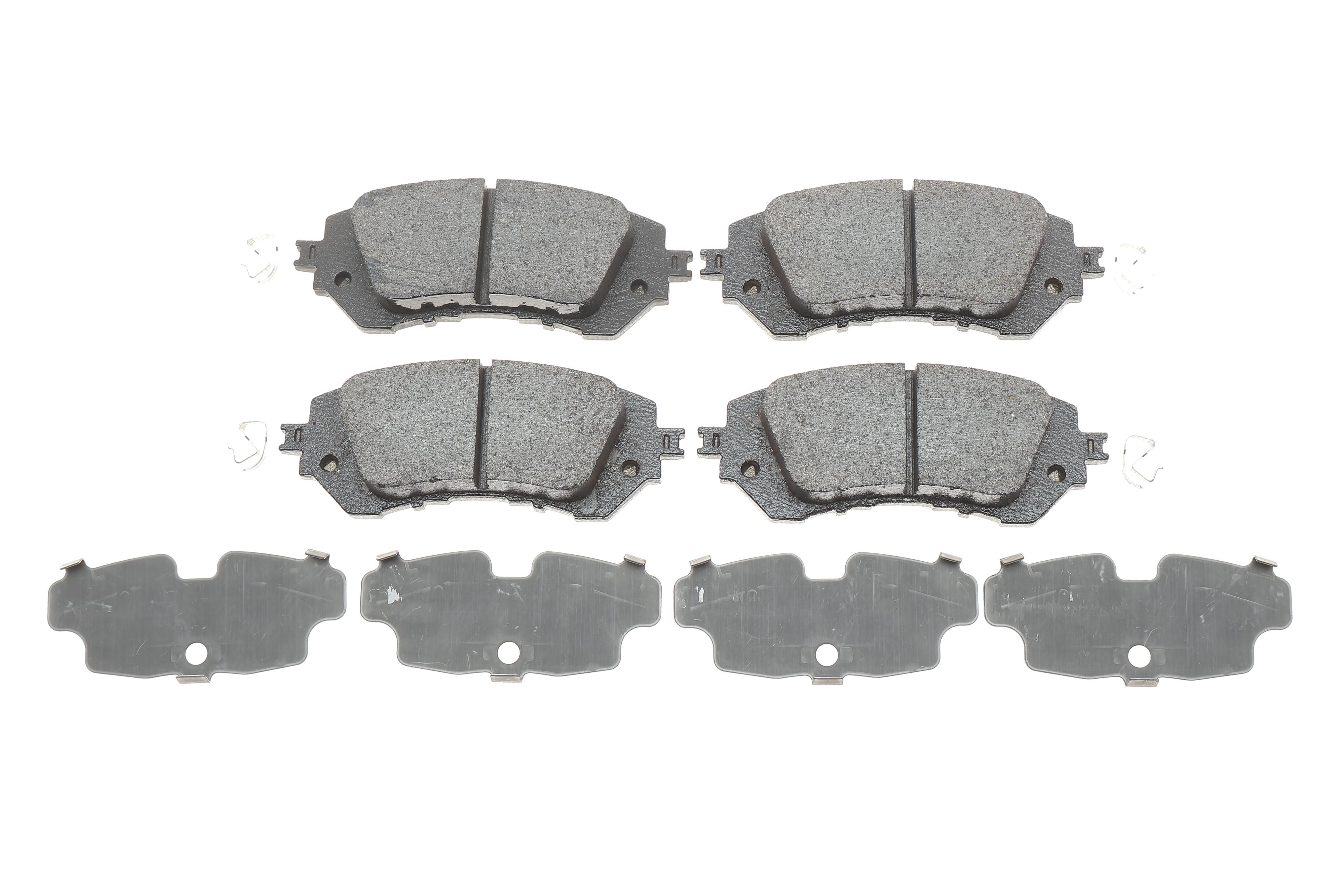 Колодки гальмівні (передні) Toyota Yaris 13- (Akebono)