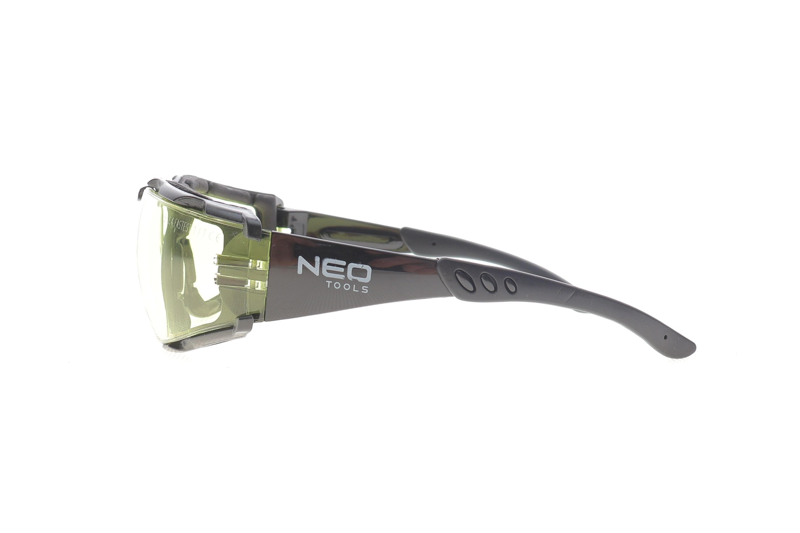 Окуляри захисні (жовті) УФ захист