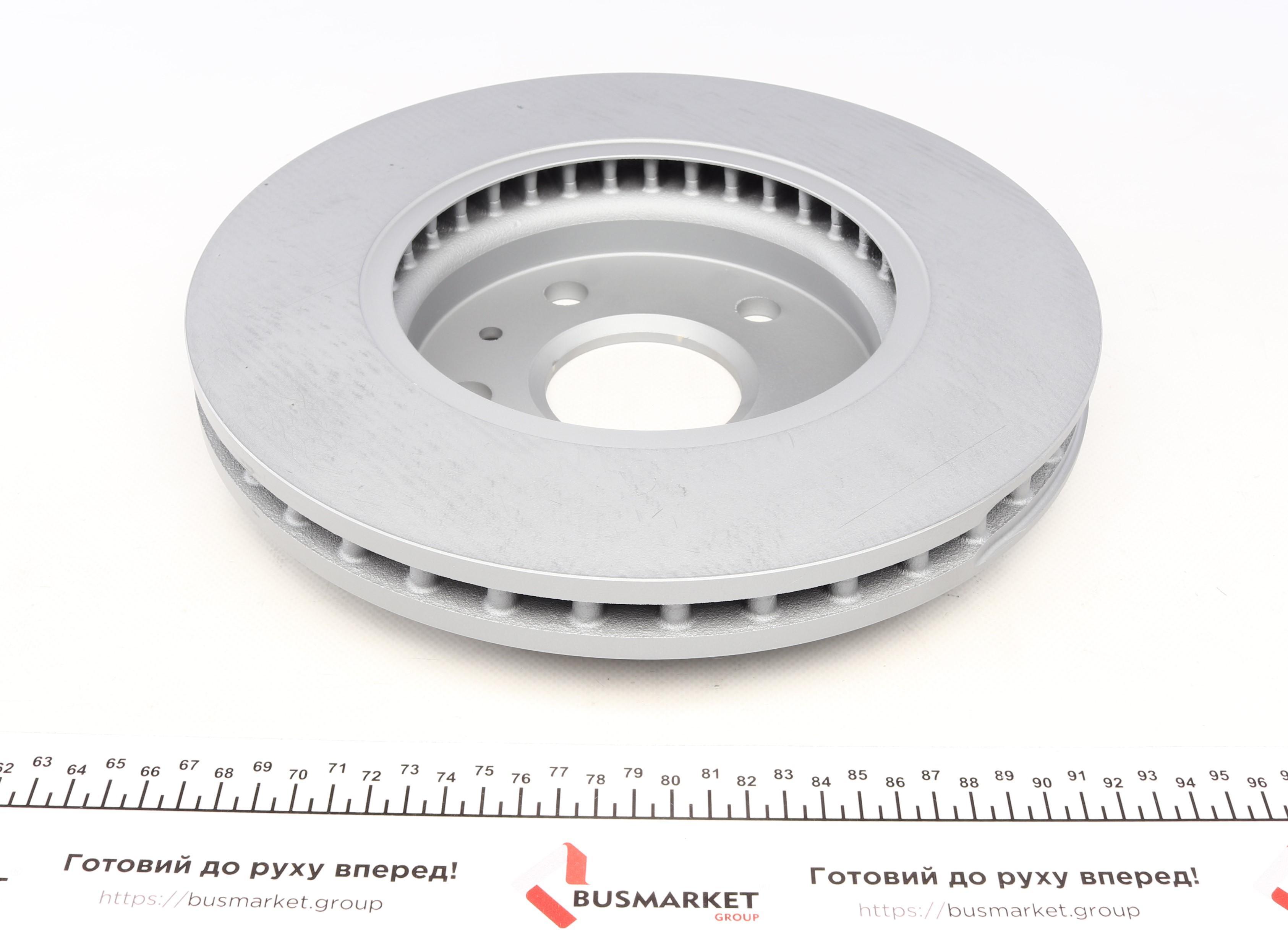 Диск тормозной (передний) Opel Insignia A 08- (296x30) (с покрытием) (вентил.)