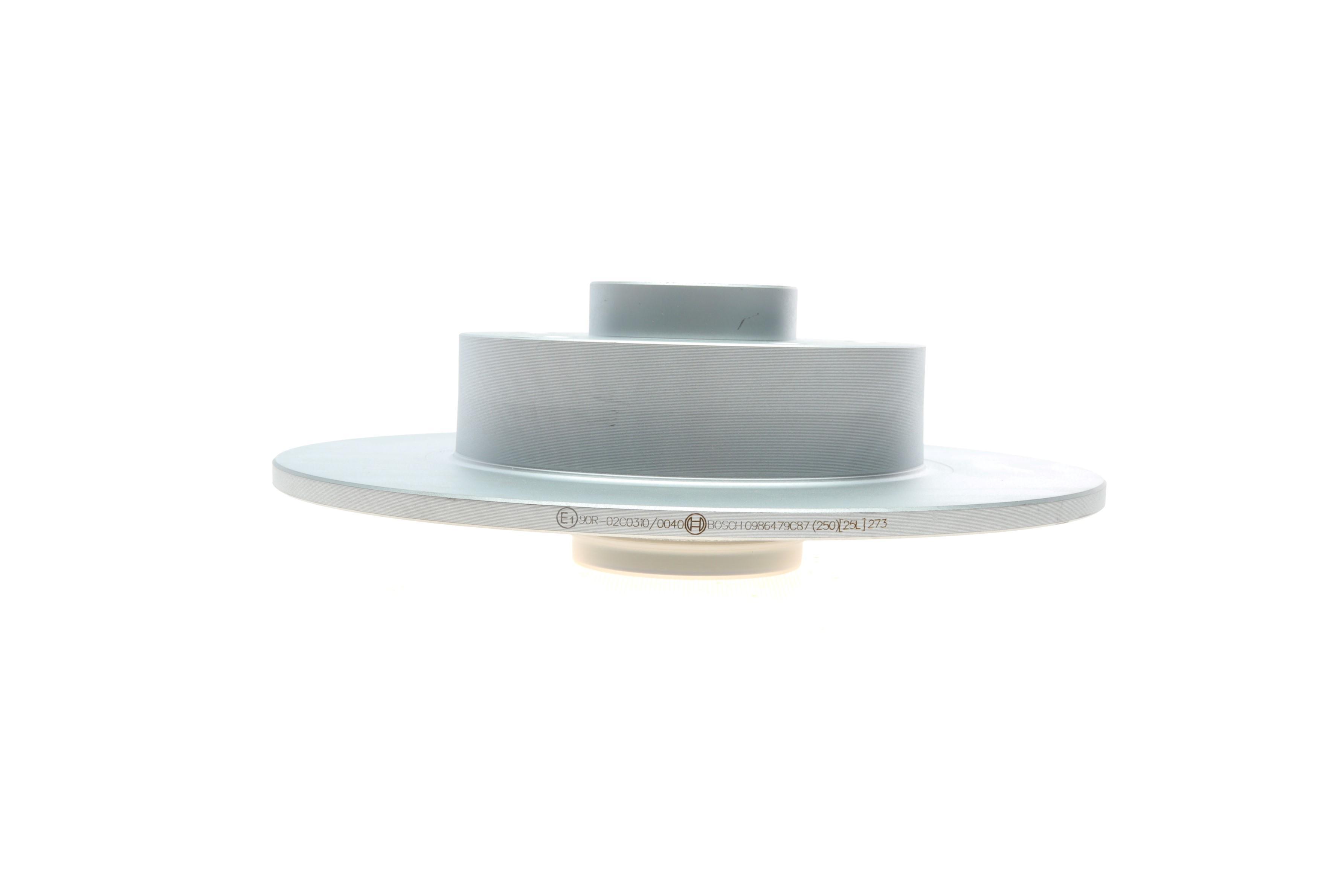 Диск гальмівний (задній) Renault Megane III/Scenic III 08- (260x8) (+ABS) (з підшипником)