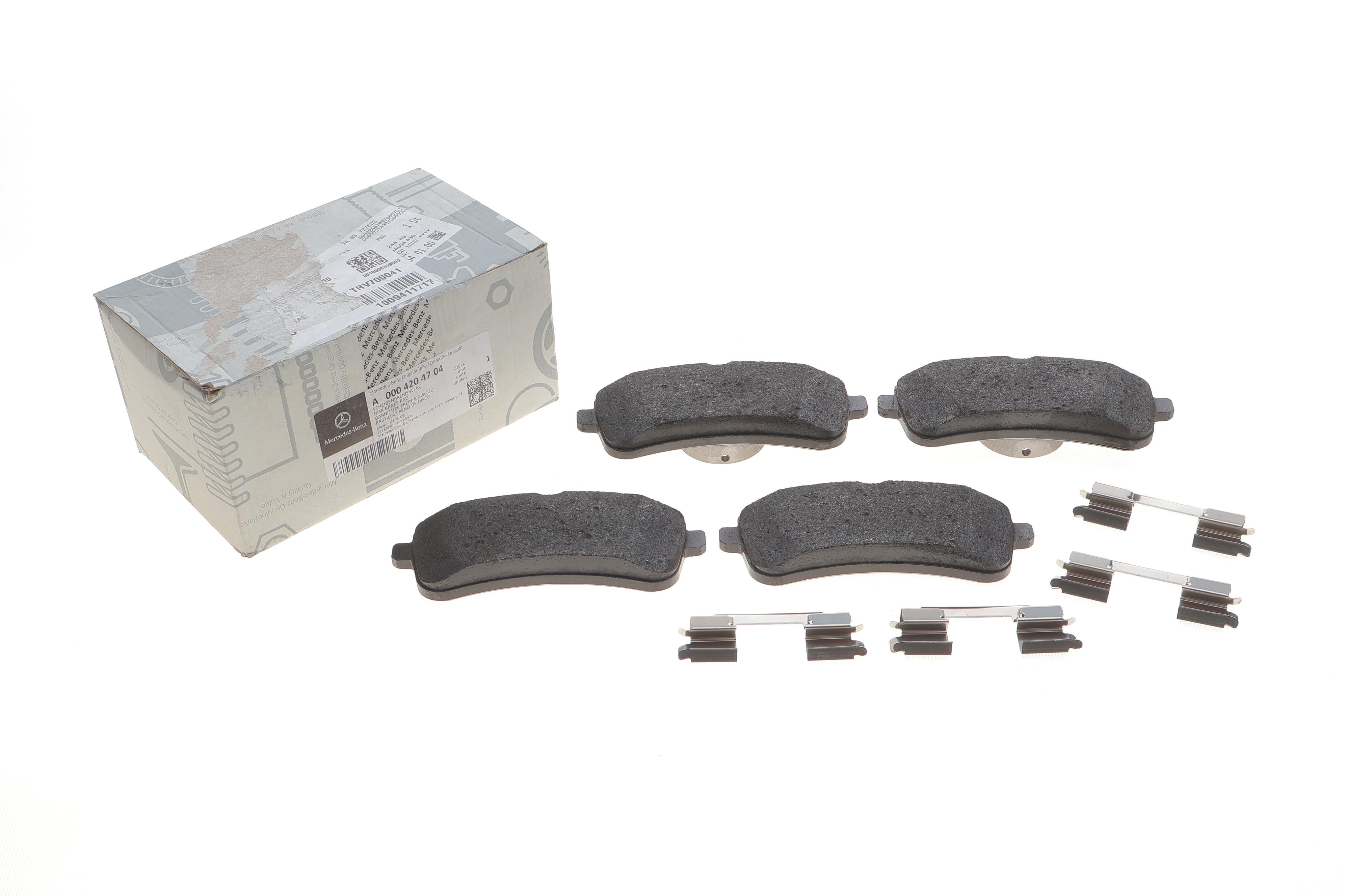 Колодки гальмівні (задні) MB S-class (W222/C217/A217) 13-