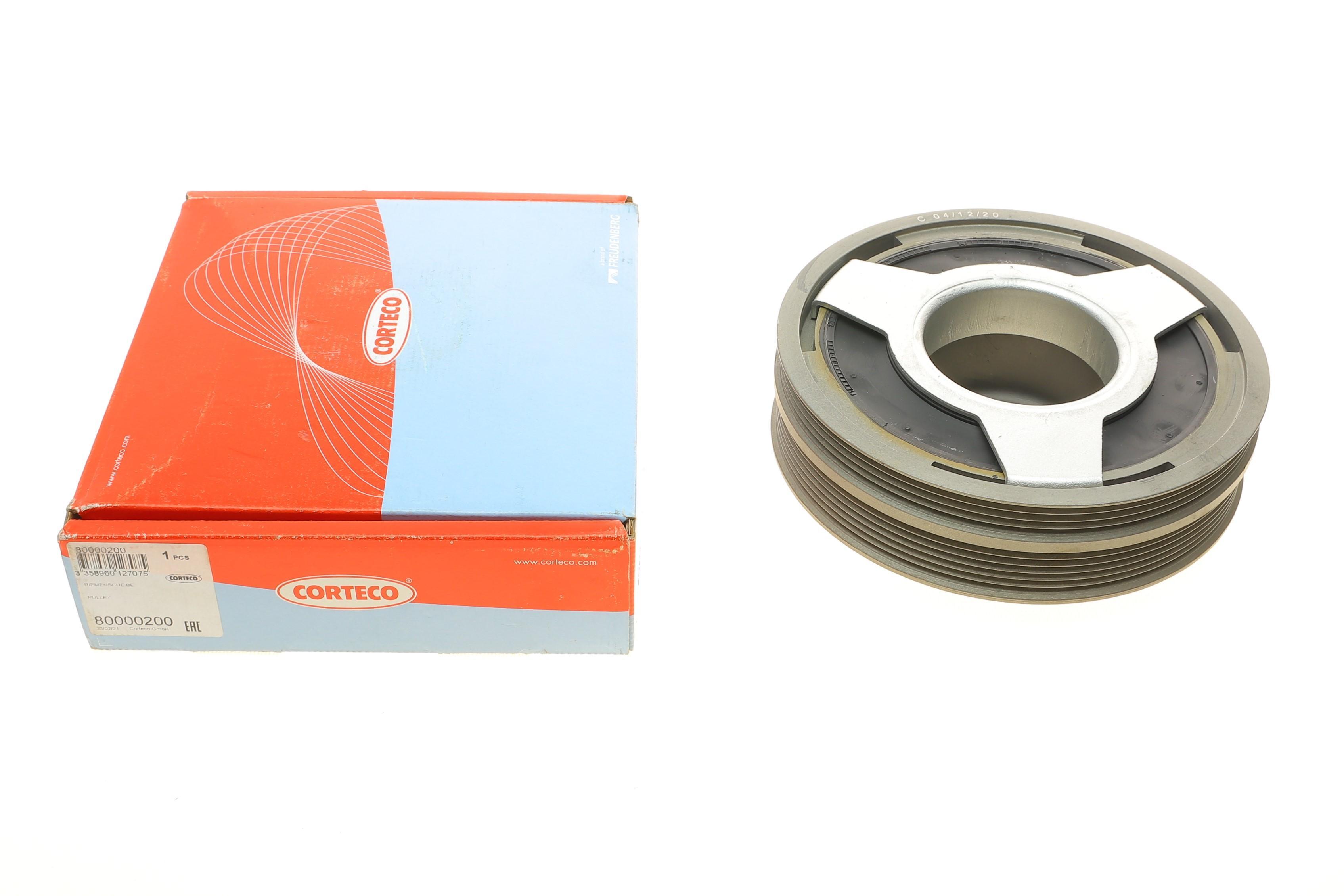 Шків колінвалу Audi A4/A6/A8/VW Passat 2.5TDI 97-05 (4PK+6PK)