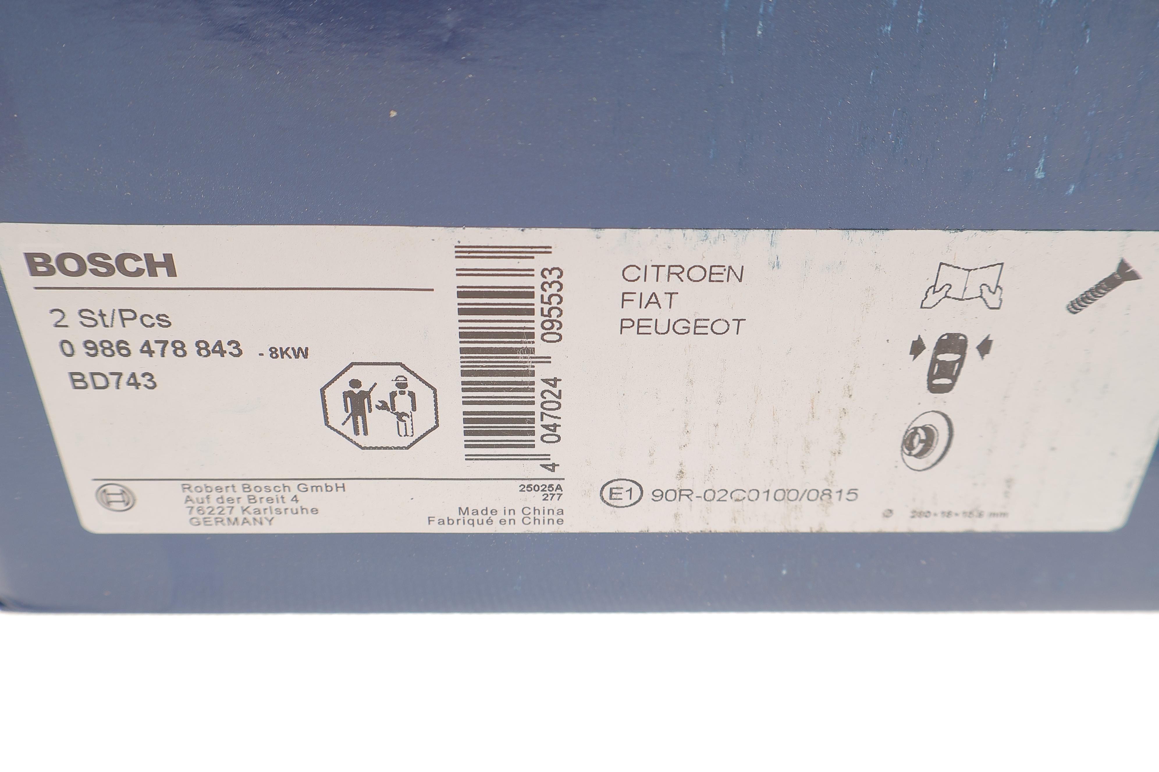 Диск гальмівний (передній) Citroen Jumper/Fiat Ducato/Peugeot Boxer 94-02 (280x18)