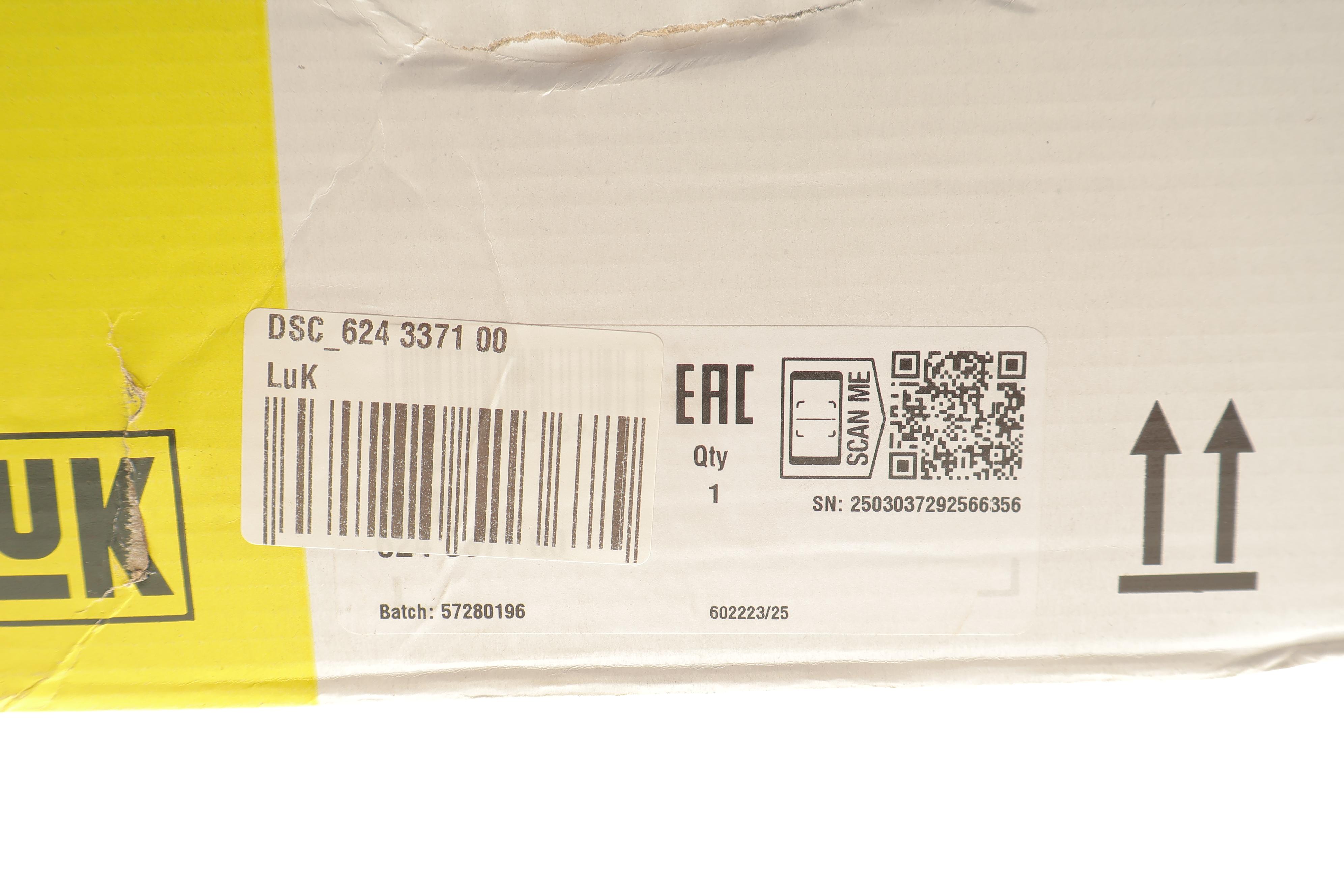 Комплект сцепления BMW 3 (E90)/5 (E60/F10)/X3 (E83/F25) 02-14 (d=240mm)(незначительная коррозия)